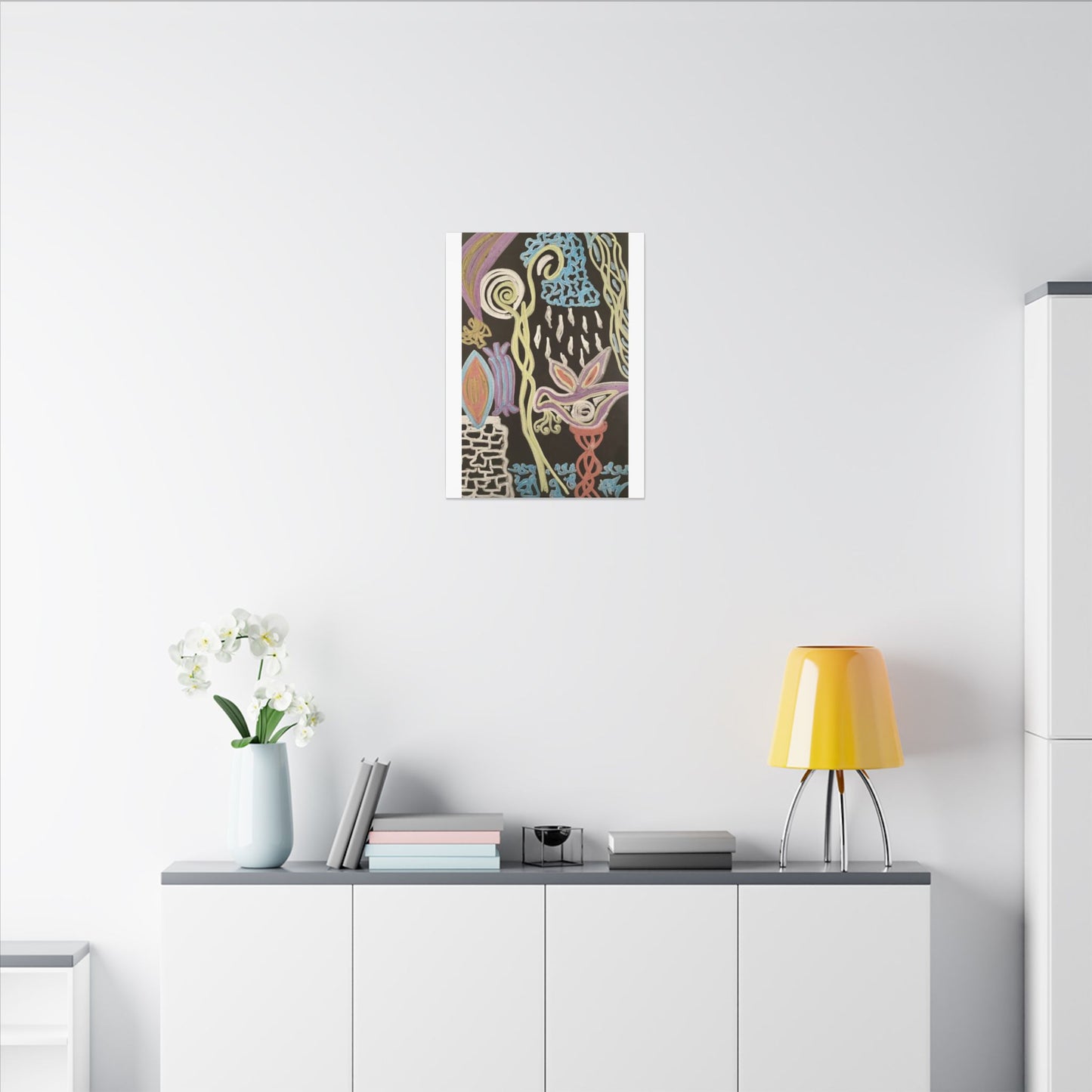 Regeneration Angels — Matte Canvas Art — Modern Stretched Wall Decor