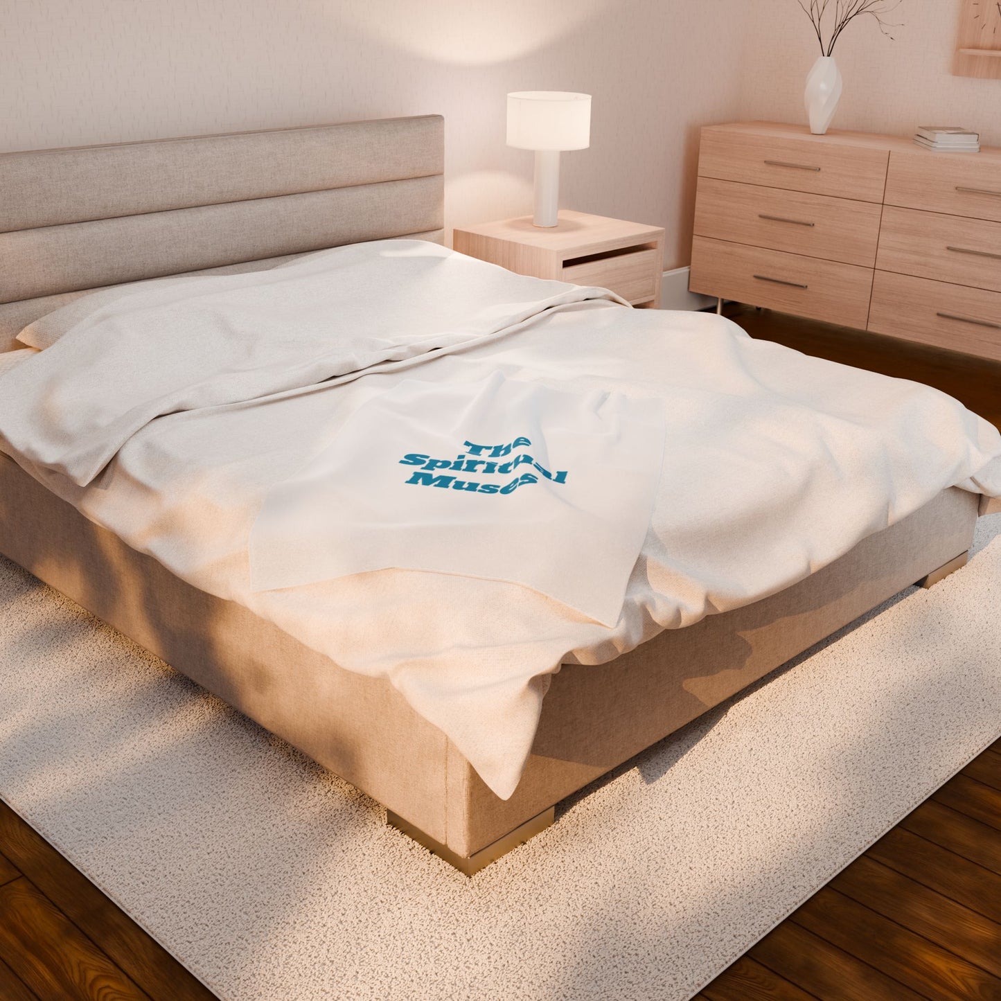 The Spiritual Muses Velveteen Plush Blanket