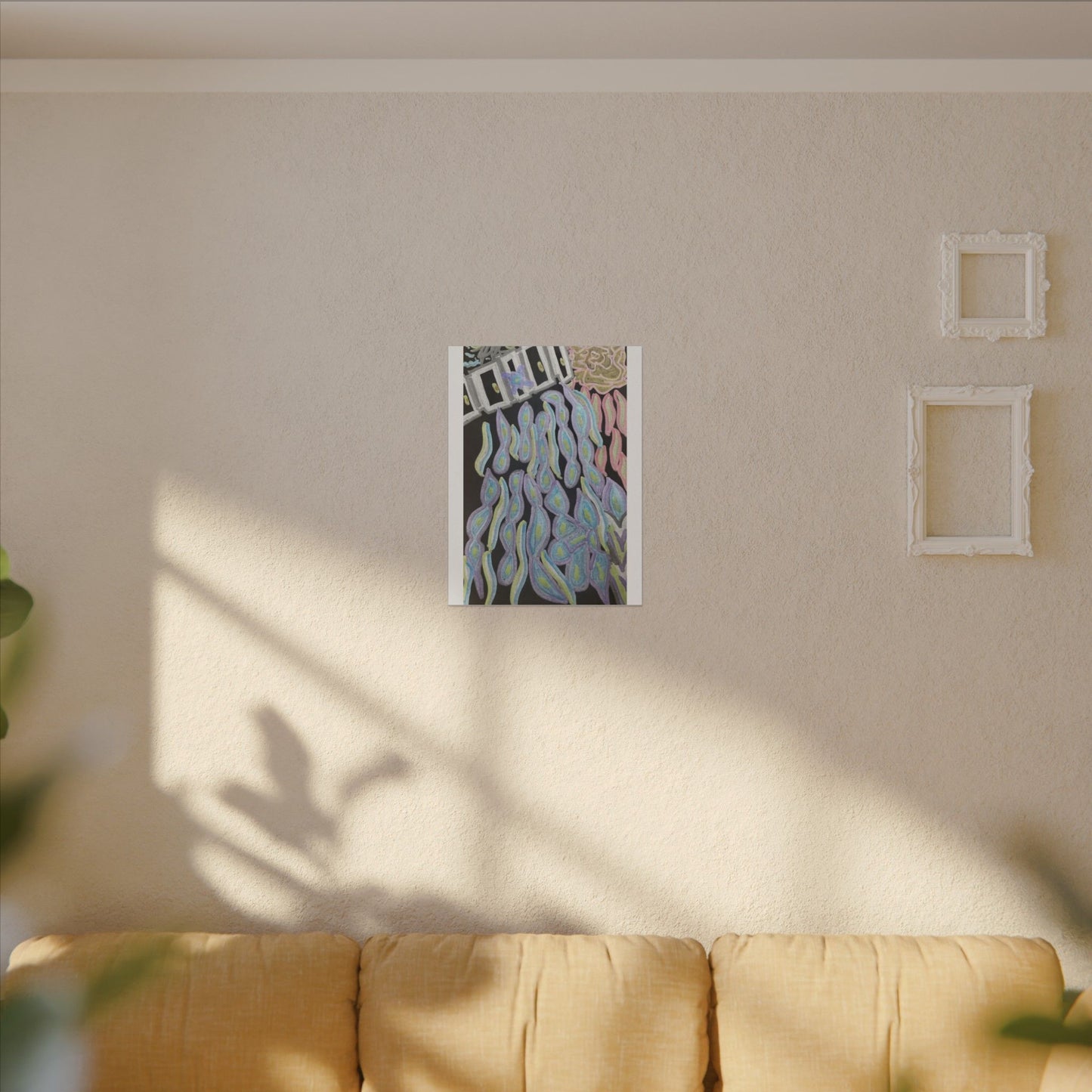 Past a Door in Time — Matte Canvas Art — Modern Stretched Wall Decor