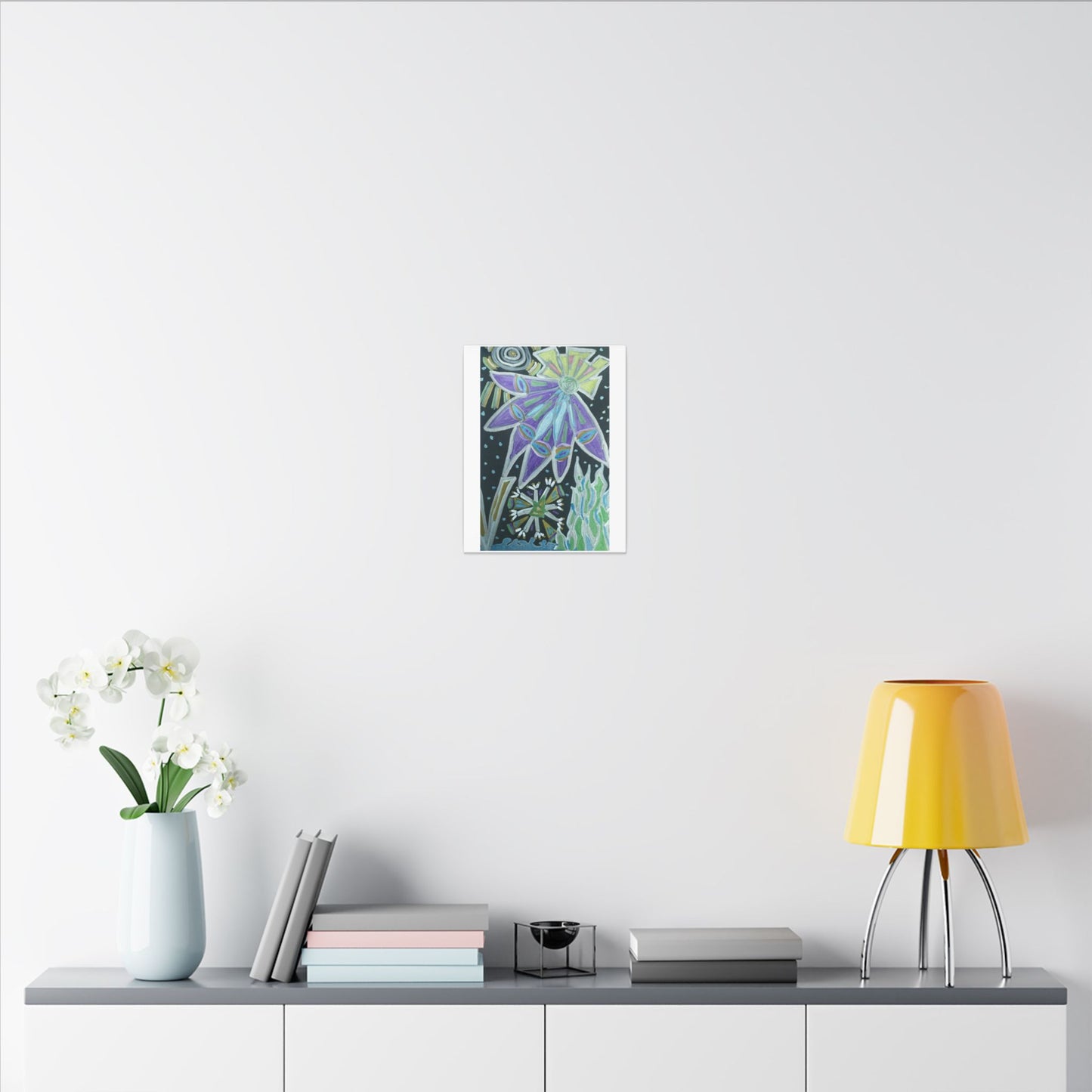 Parallel Visions — Matte Canvas Art — Modern Stretched Wall Decor