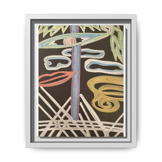 Clearest View - Framed Matte Canvas Art