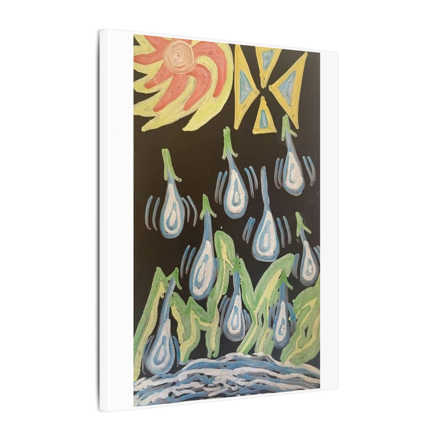 Tears of Apollo — Matte Canvas Art — Modern Stretched Wall Decor