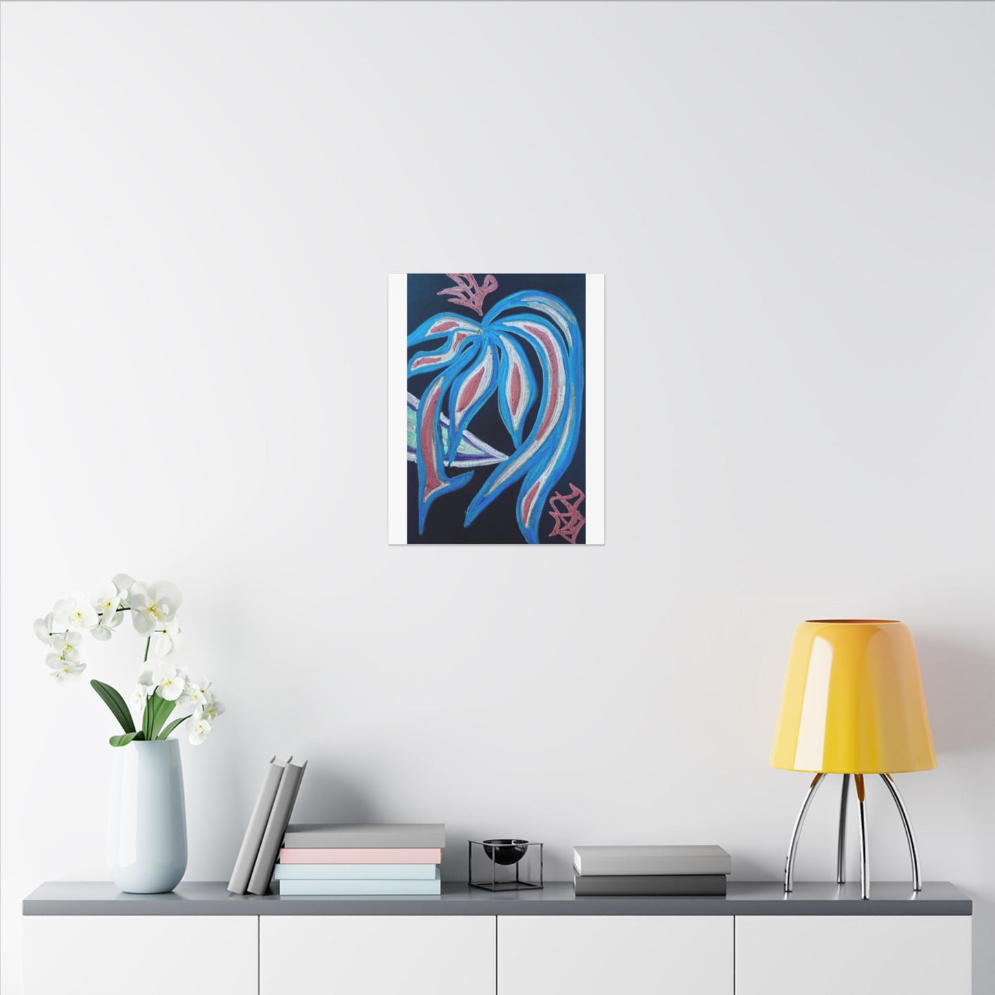 Silver Crest Vision — Canvas Wall Art — Stretched 0.75"