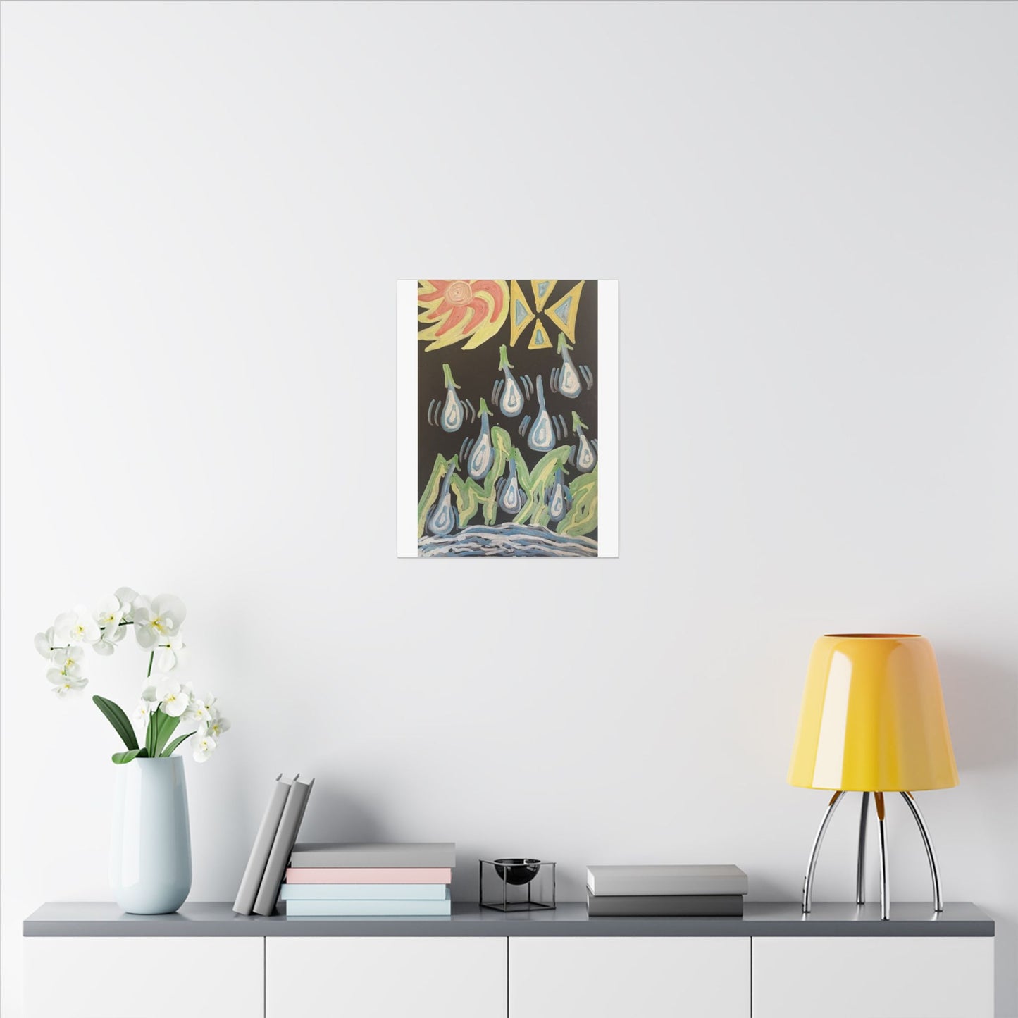 Tears of Apollo — Matte Canvas Art — Modern Stretched Wall Decor