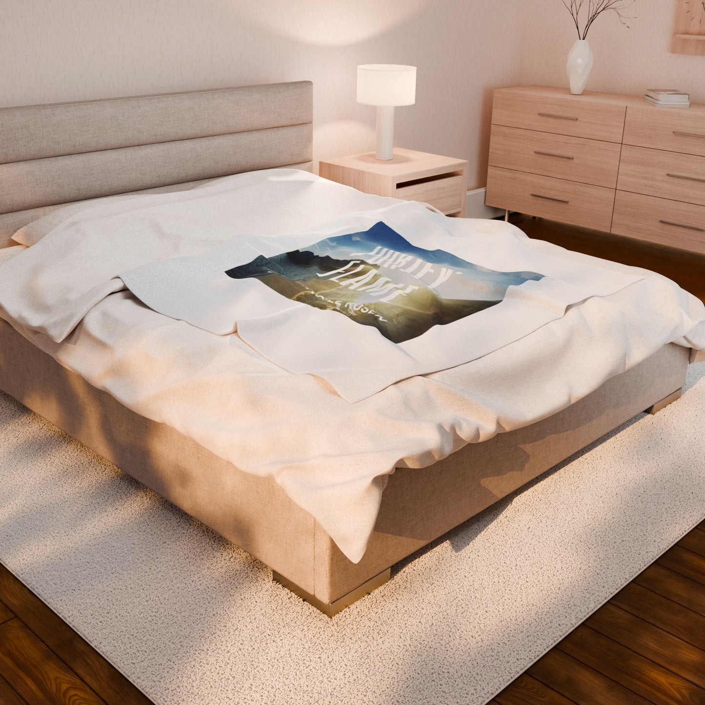 Purify Flame Velveteen Plush Blanket