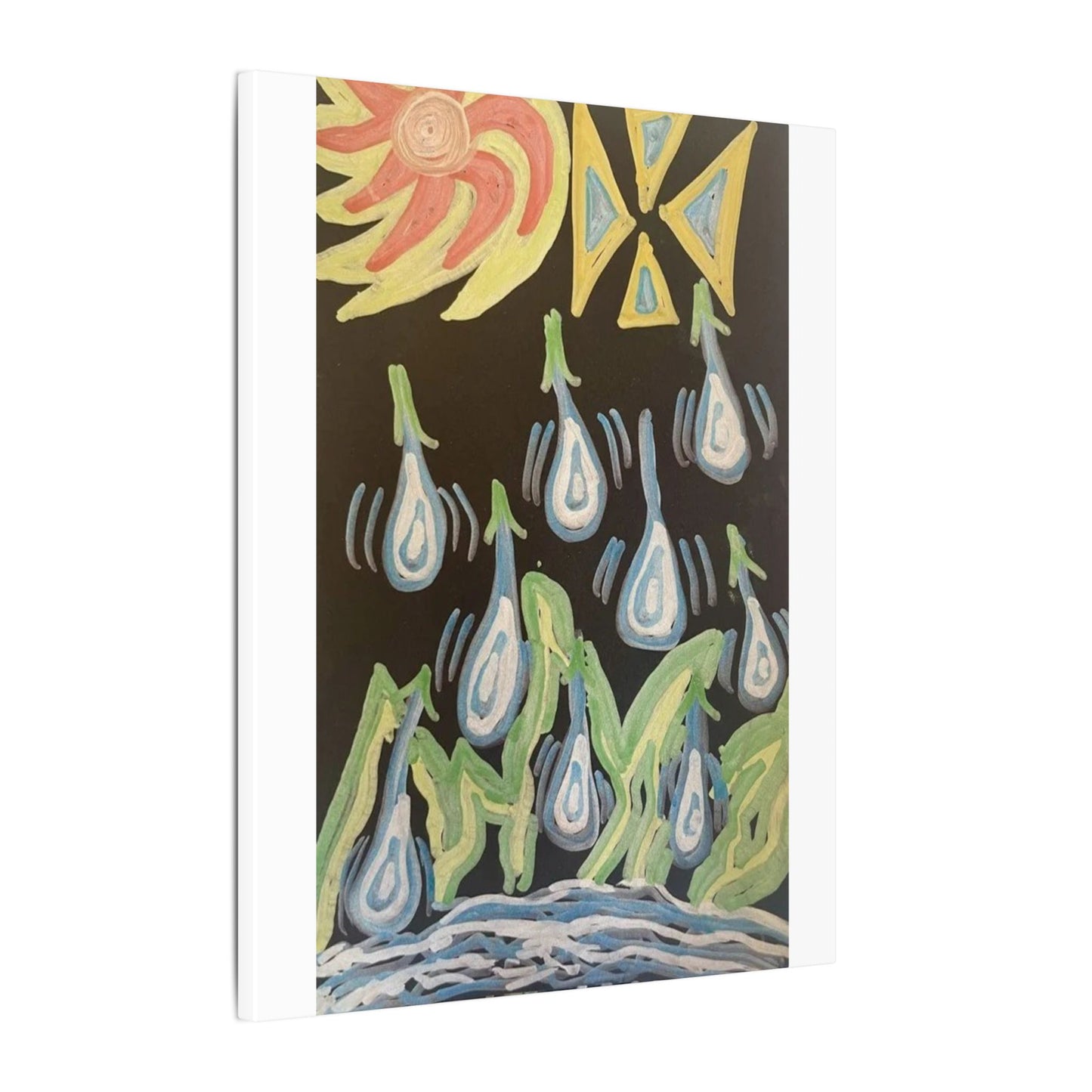Tears of Apollo — Matte Canvas Art — Modern Stretched Wall Decor
