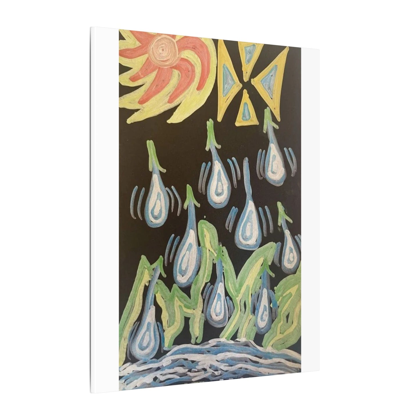 Tears of Apollo — Matte Canvas Art — Modern Stretched Wall Decor