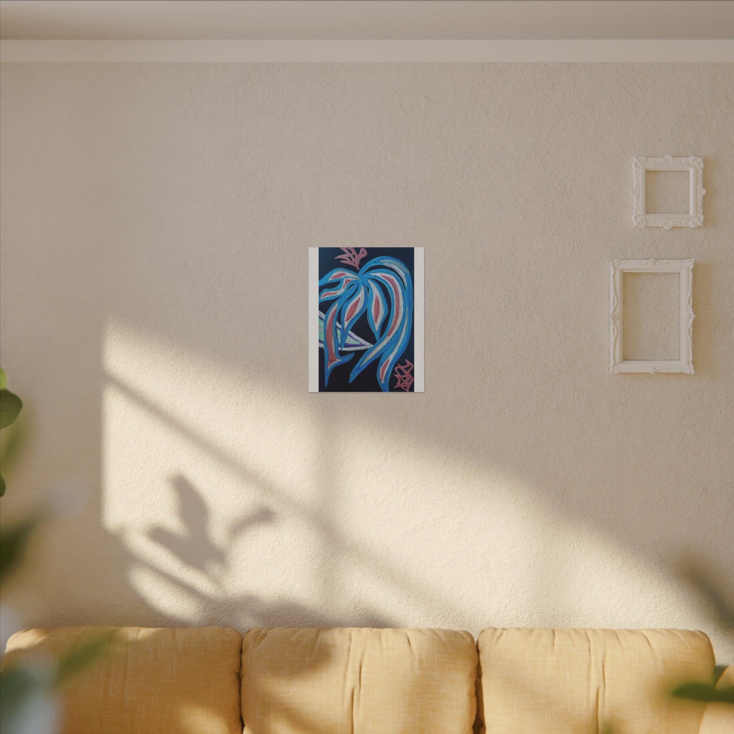 Silver Crest Vision — Canvas Wall Art — Stretched 0.75"