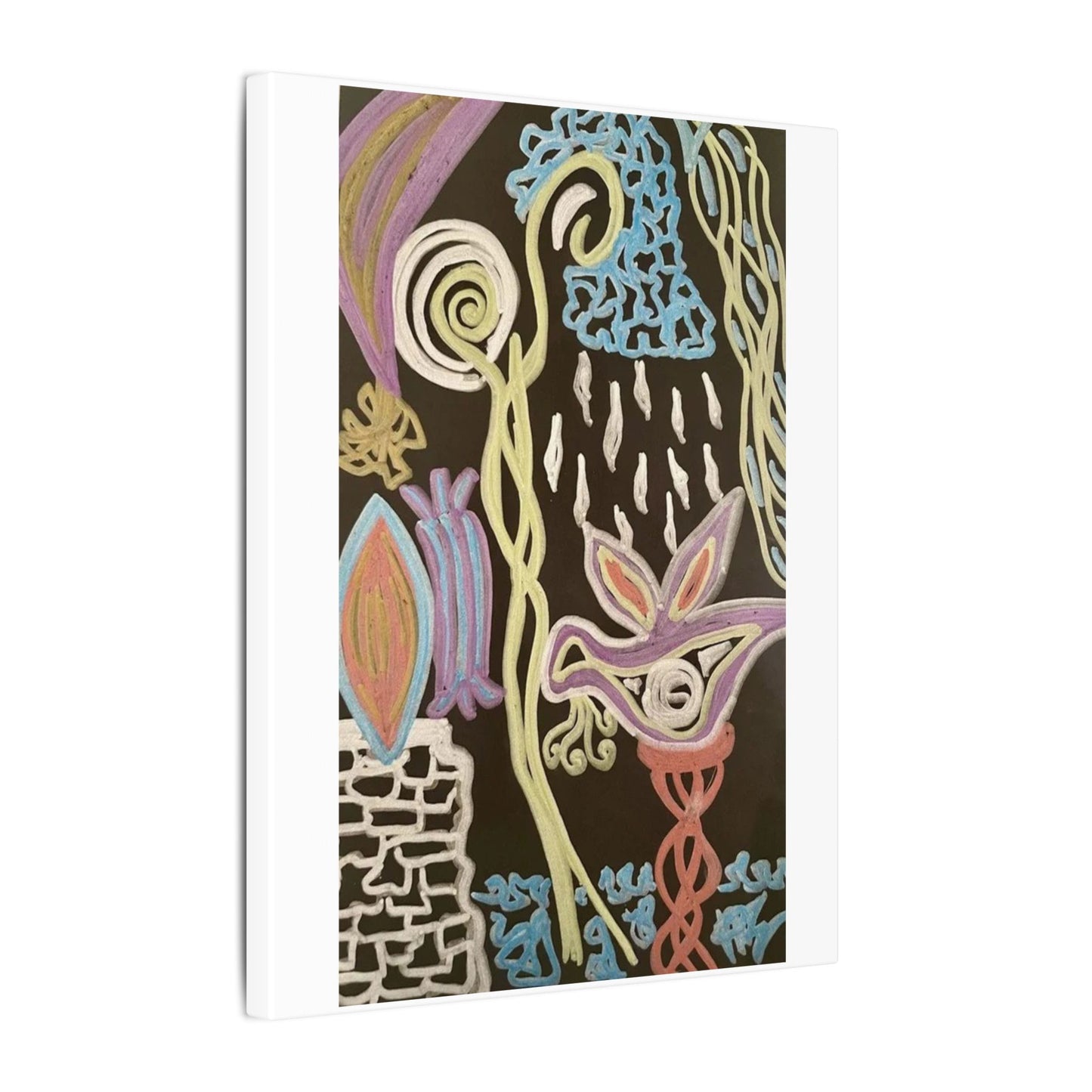 Regeneration Angels — Matte Canvas Art — Modern Stretched Wall Decor