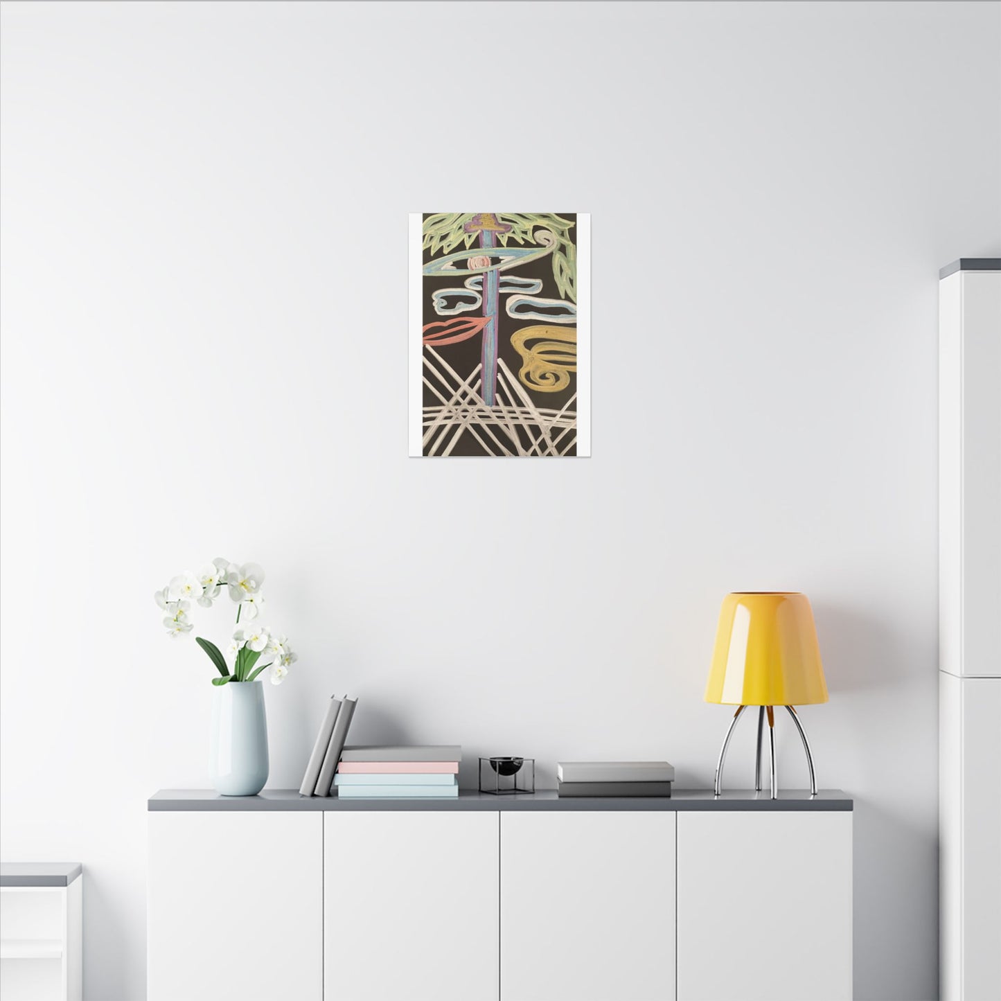 Clearest View — Matte Canvas Art — Modern Stretched Wall Decor