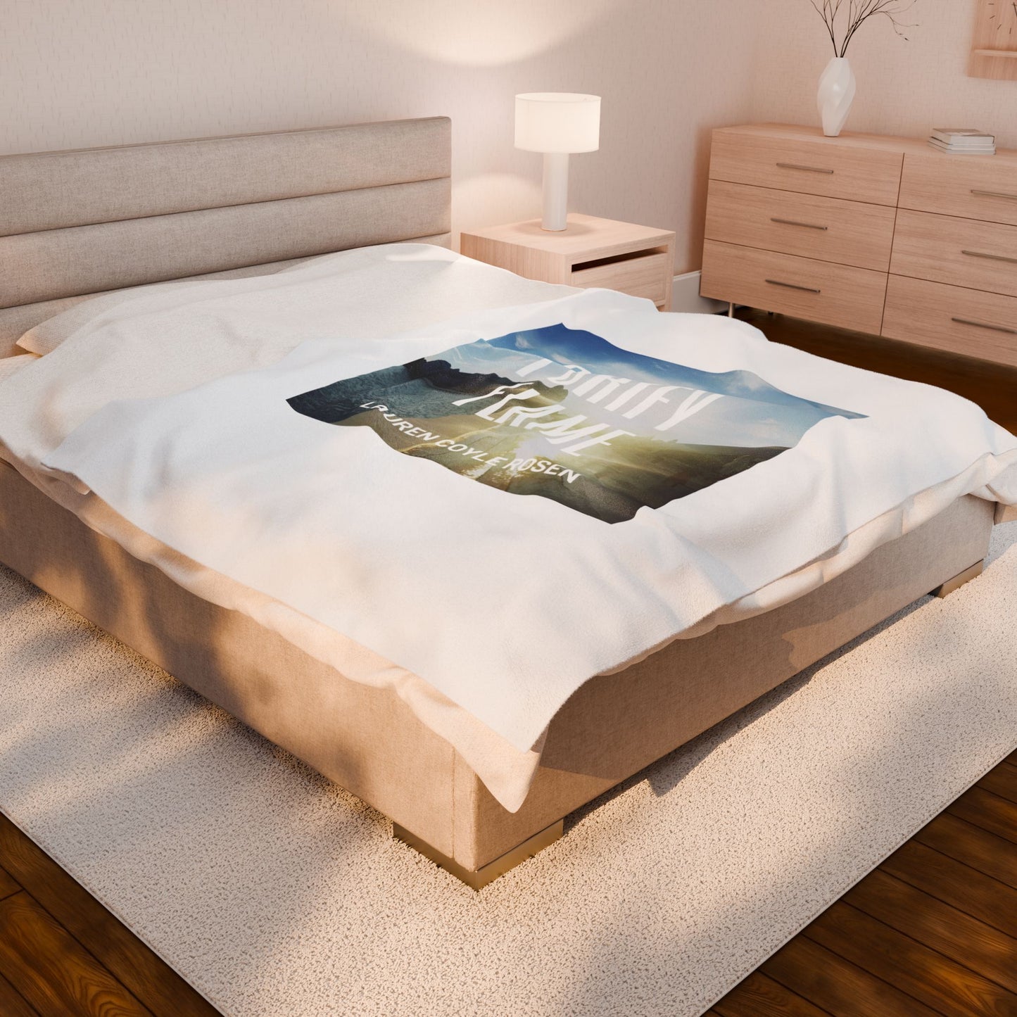 Purify Flame Velveteen Plush Blanket