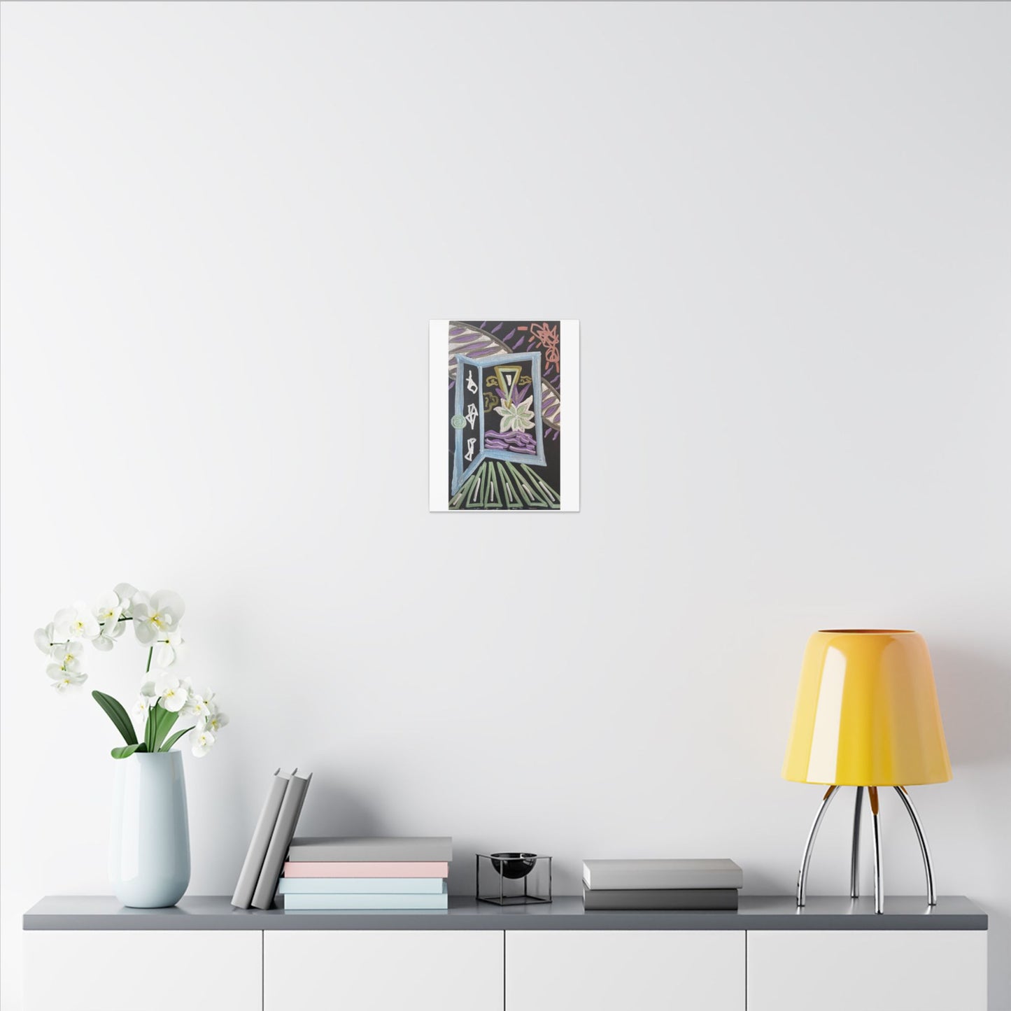 Face of an Age — Matte Canvas Art — Modern Stretched Wall Decor