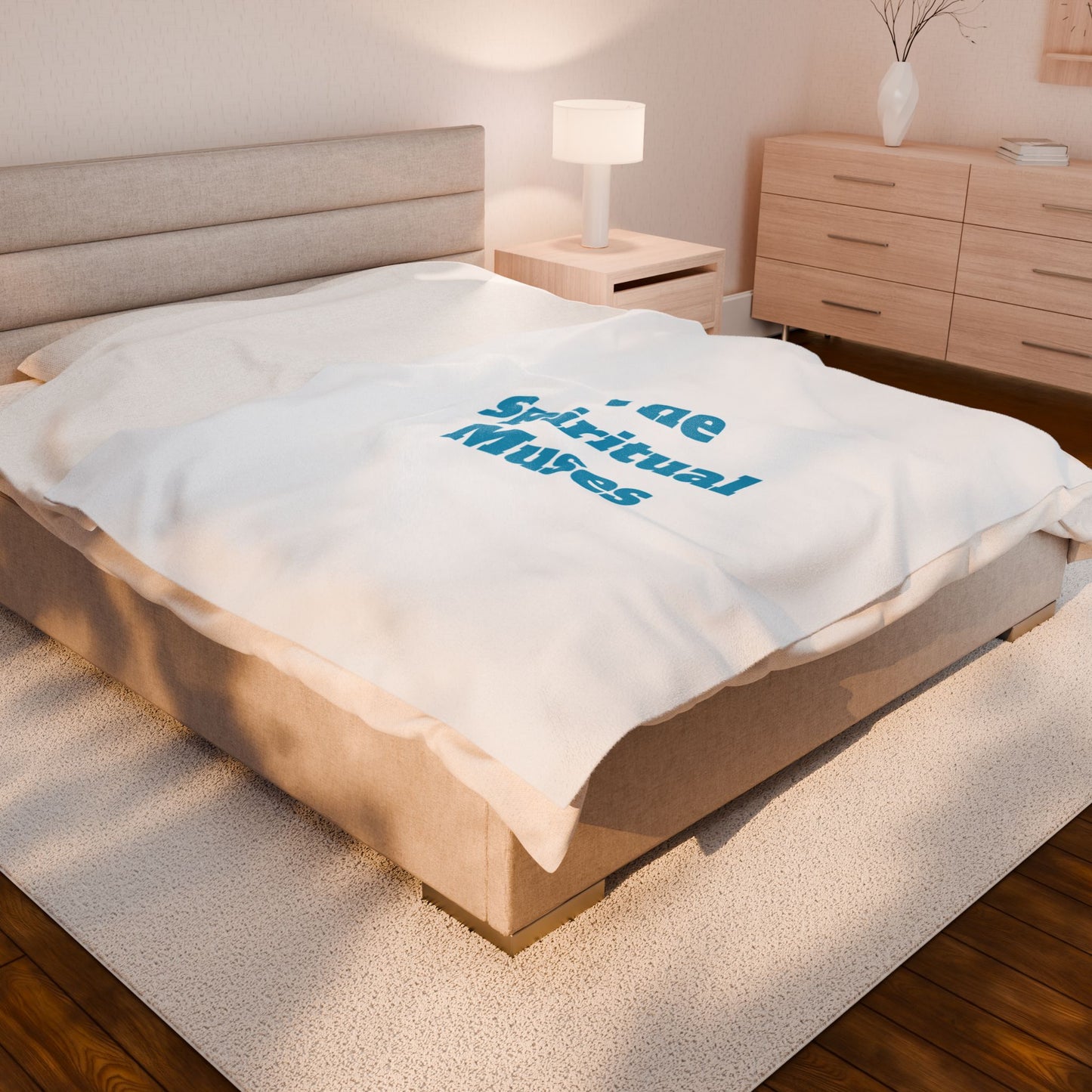 The Spiritual Muses Velveteen Plush Blanket