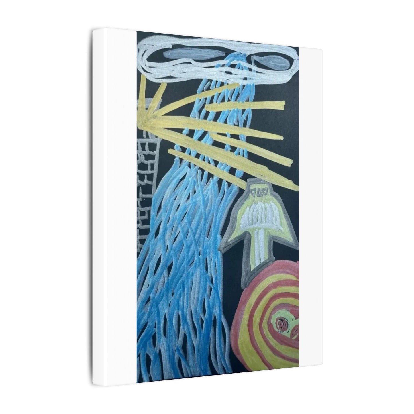 Lighthouse Hymns — Matte Canvas Art — Modern Stretched Wall Decor