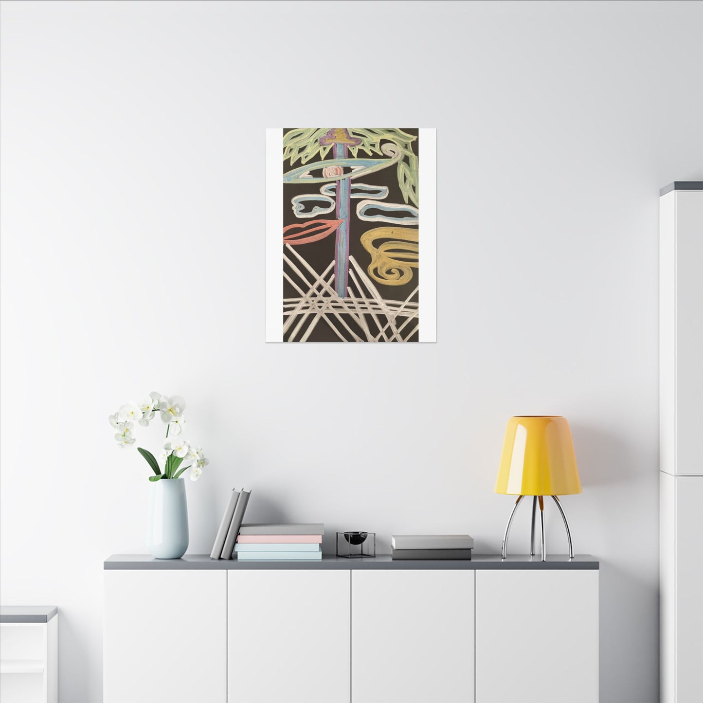 Clearest View — Matte Canvas Art — Modern Stretched Wall Decor