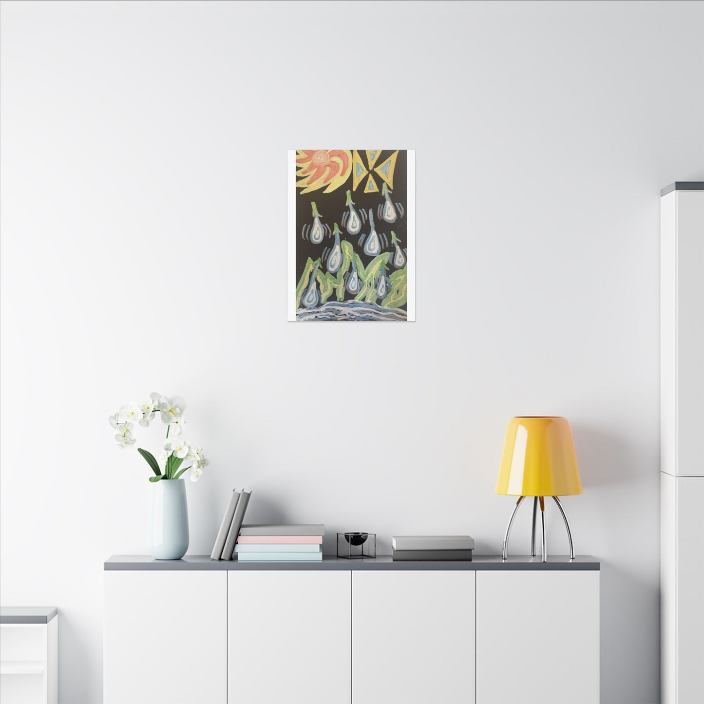 Tears of Apollo — Matte Canvas Art — Modern Stretched Wall Decor