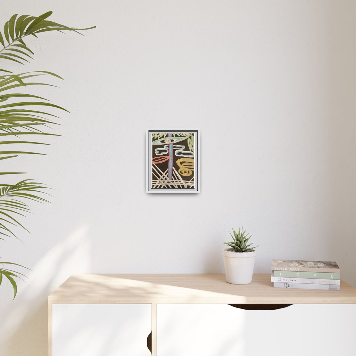 Clearest View - Framed Matte Canvas Art