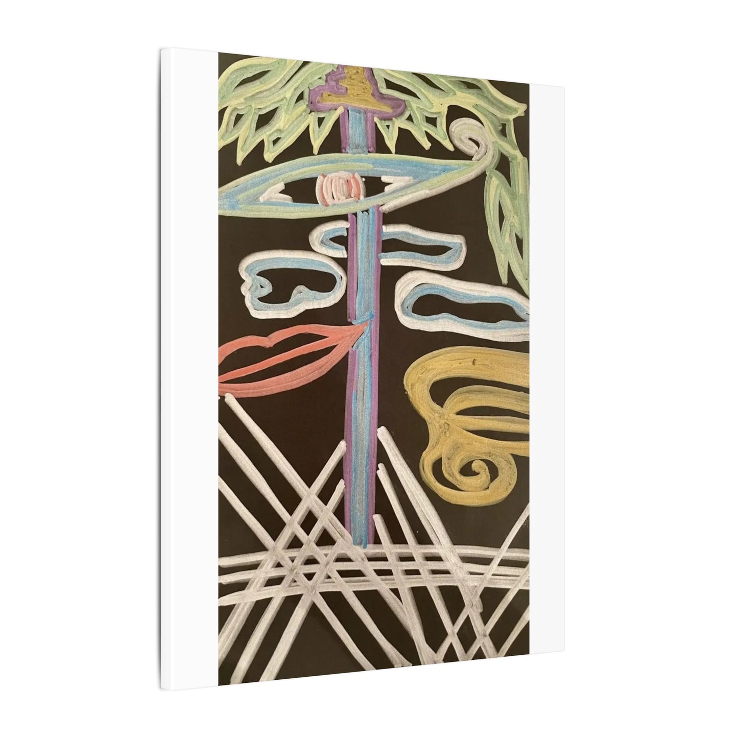 Clearest View — Matte Canvas Art — Modern Stretched Wall Decor