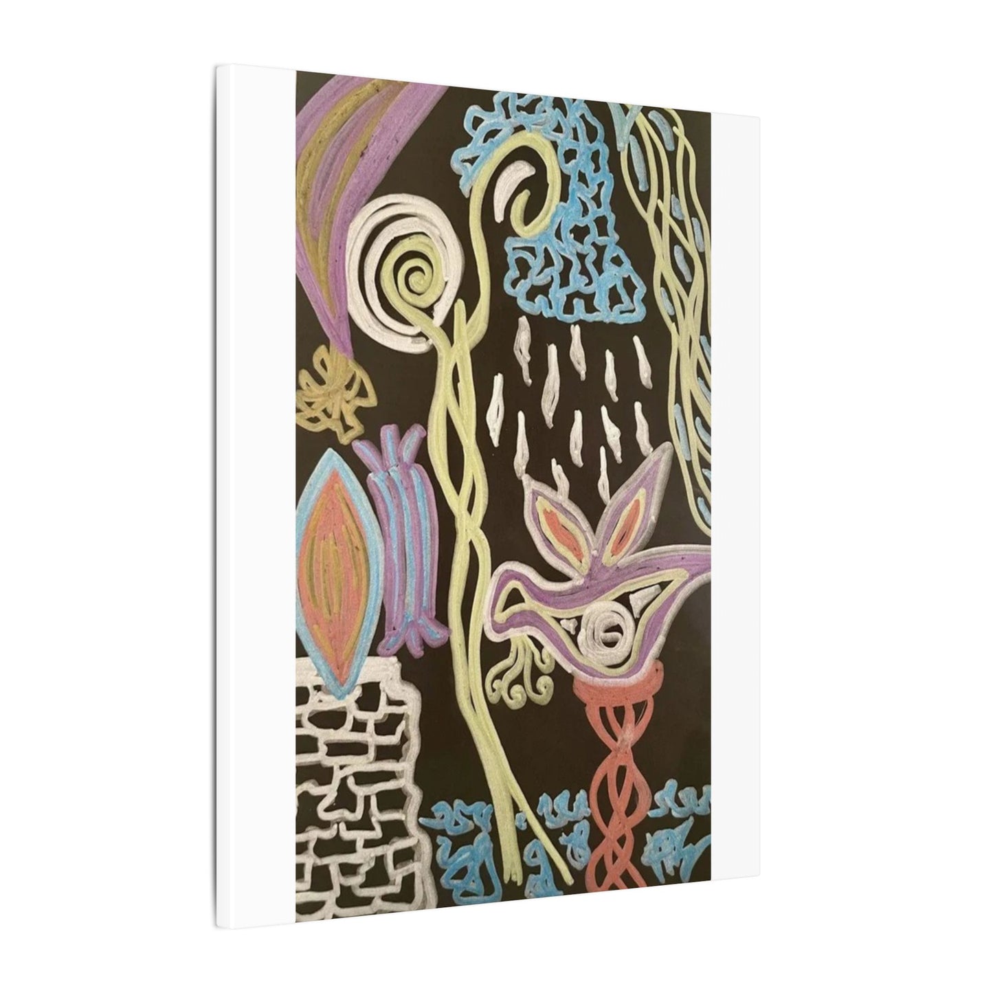 Regeneration Angels — Matte Canvas Art — Modern Stretched Wall Decor