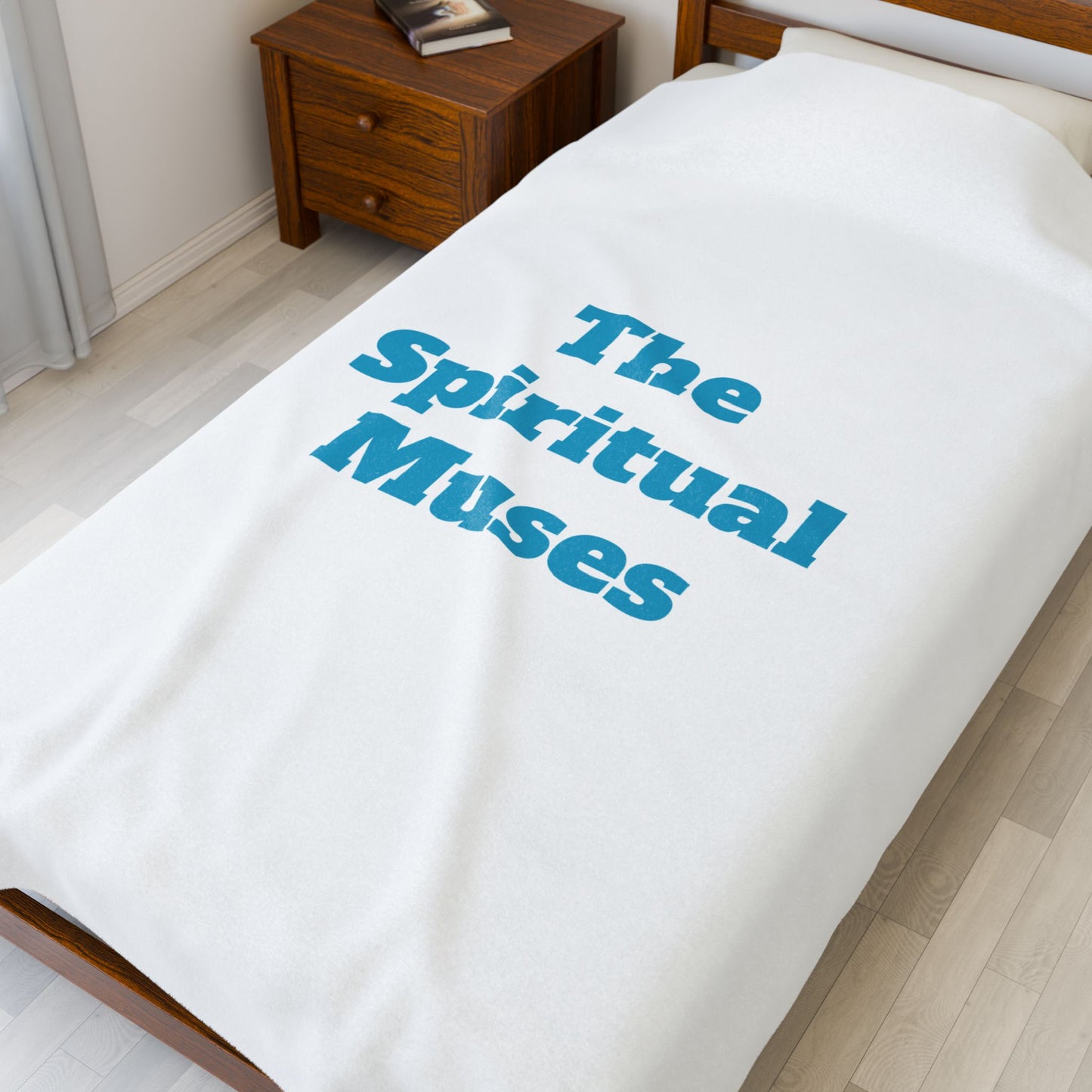 The Spiritual Muses Velveteen Plush Blanket