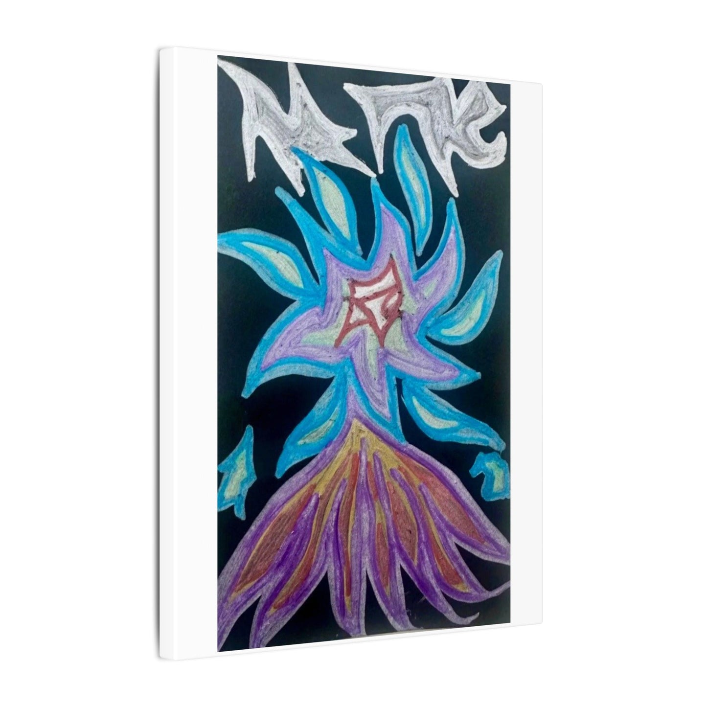 Seventh Star — Matte Canvas Print — Stretched Wall Art