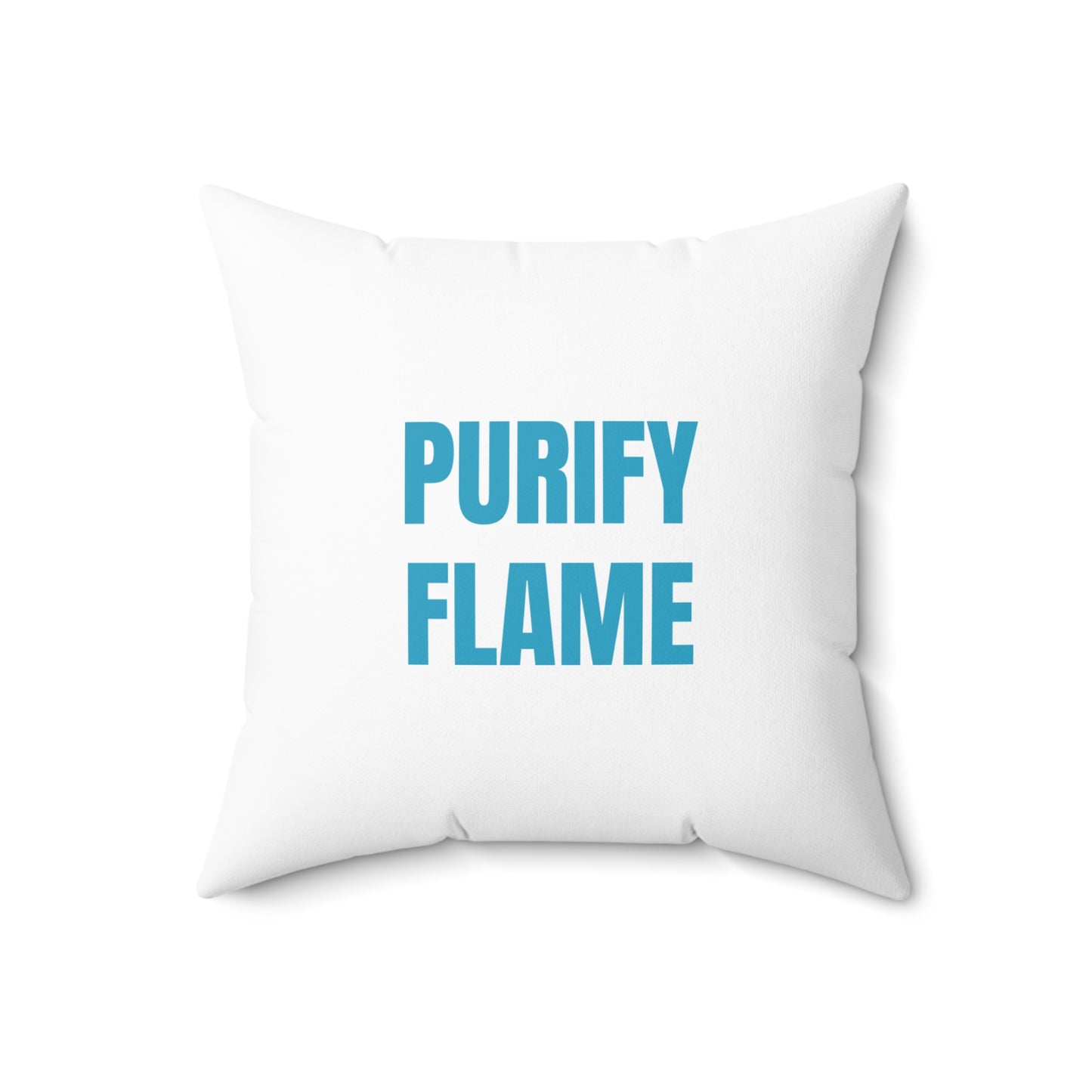 Purify Flame Square Pillow