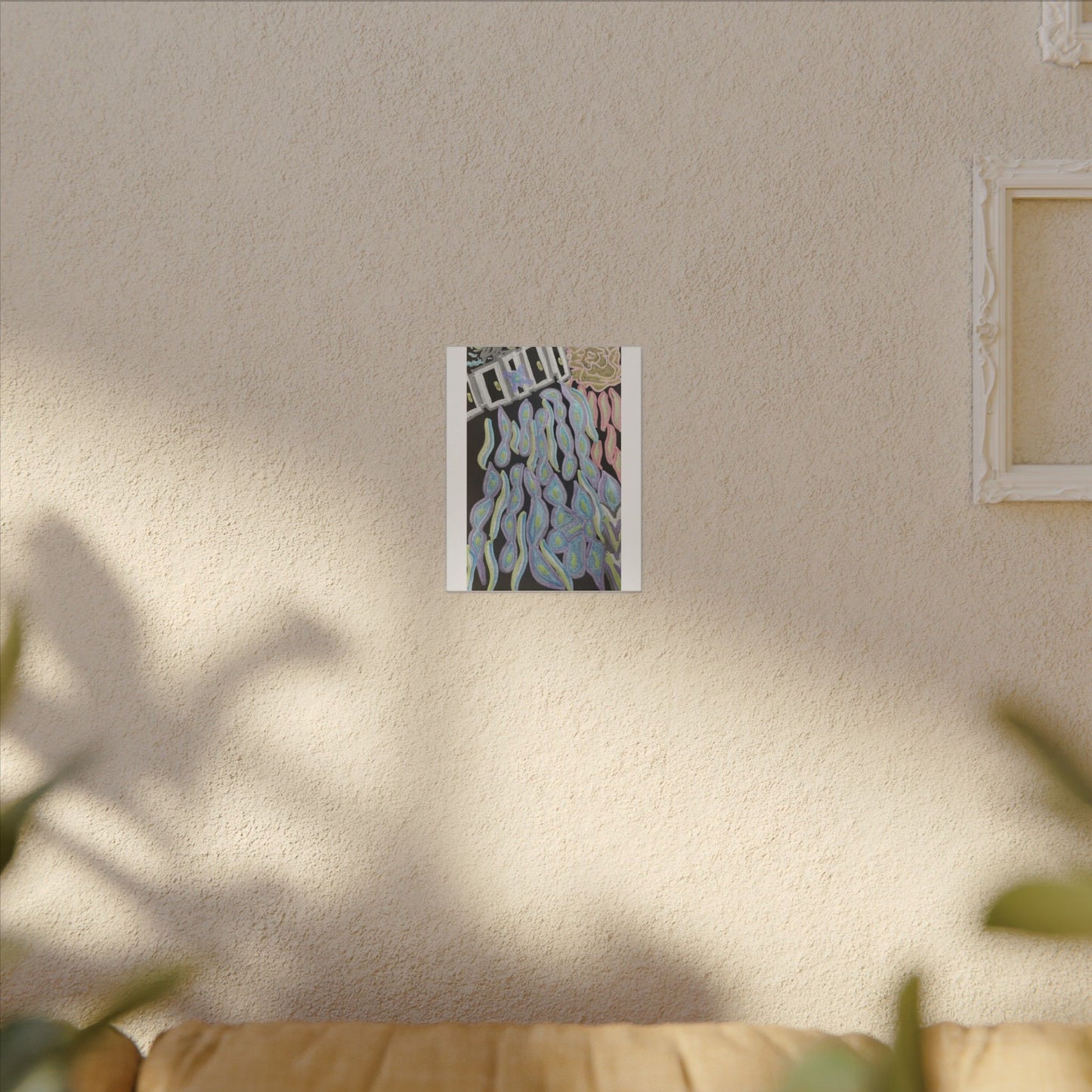 Past a Door in Time — Matte Canvas Art — Modern Stretched Wall Decor