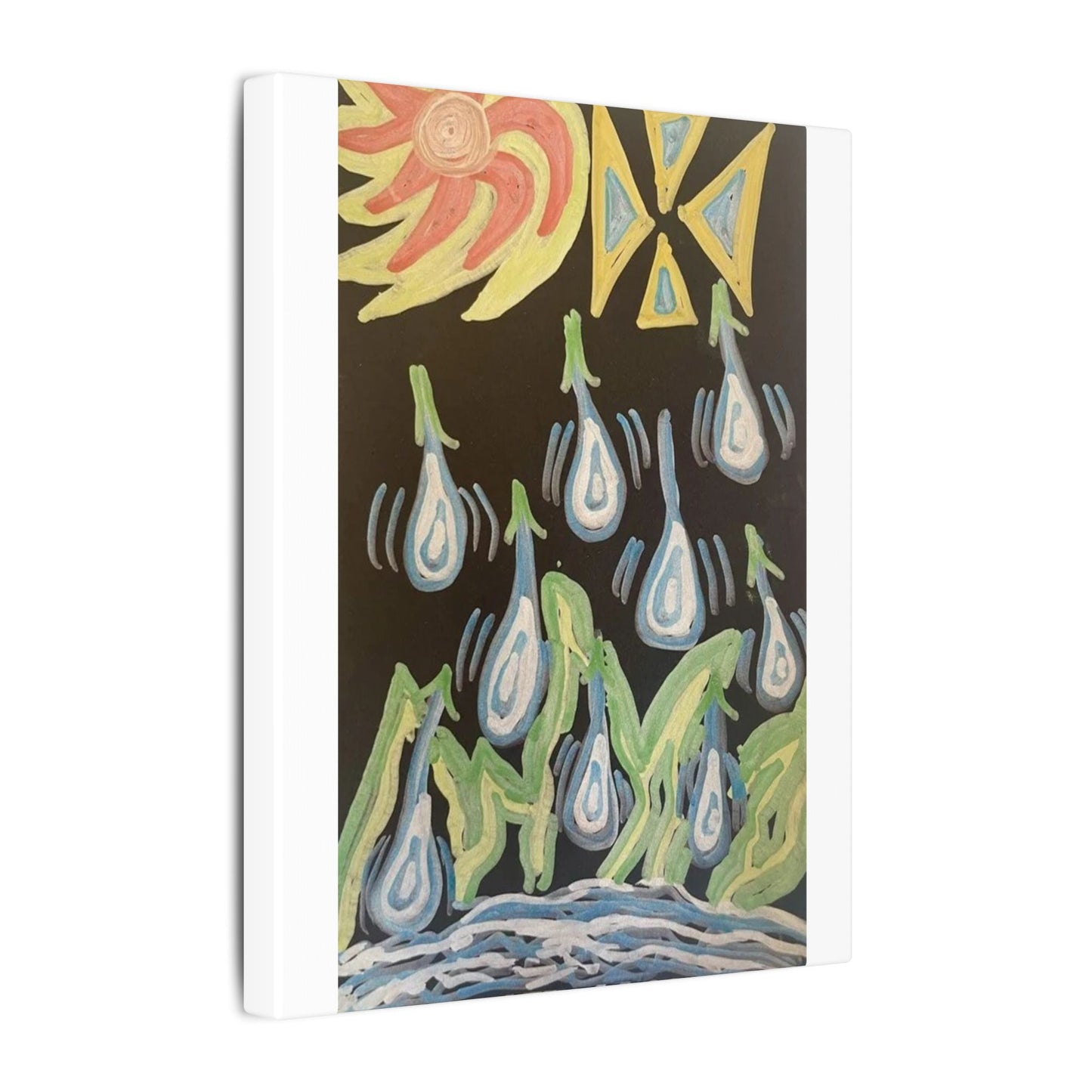 Tears of Apollo — Matte Canvas Art — Modern Stretched Wall Decor