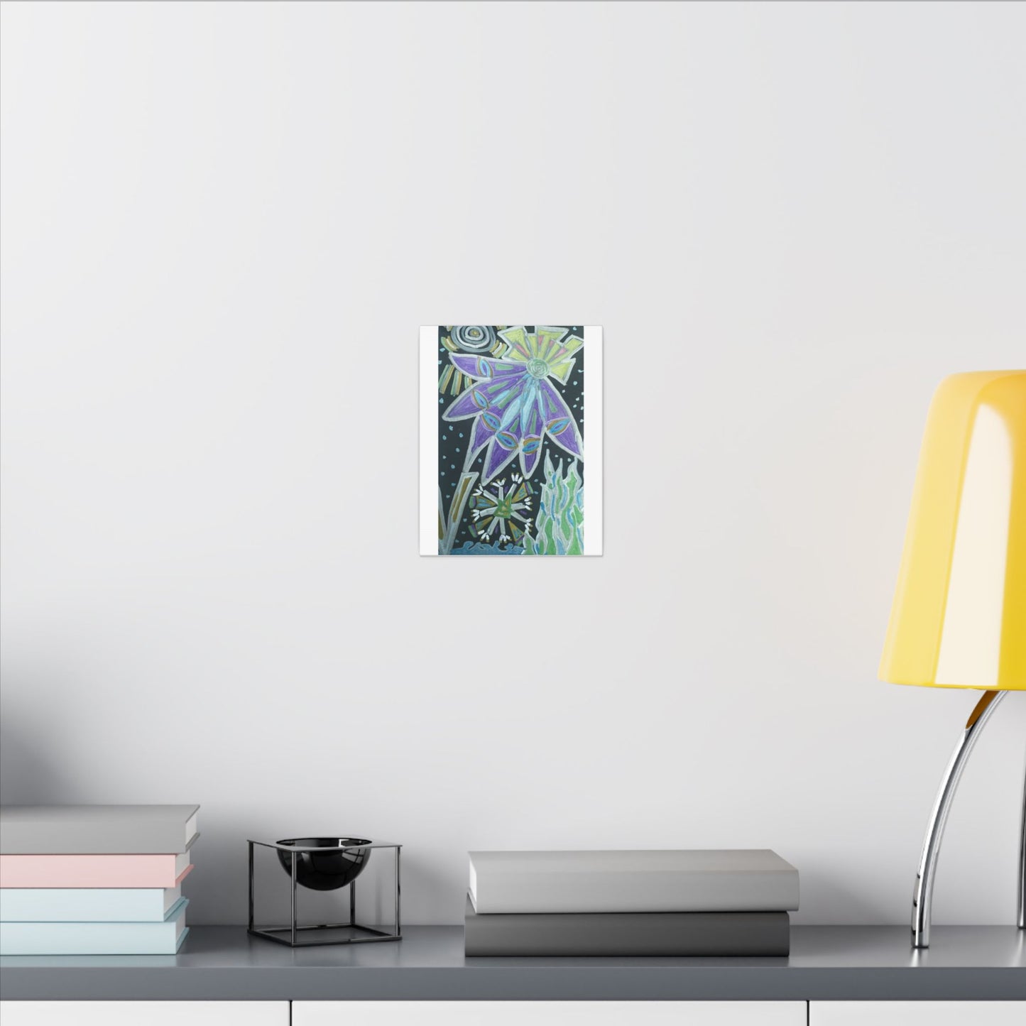 Parallel Visions — Matte Canvas Art — Modern Stretched Wall Decor