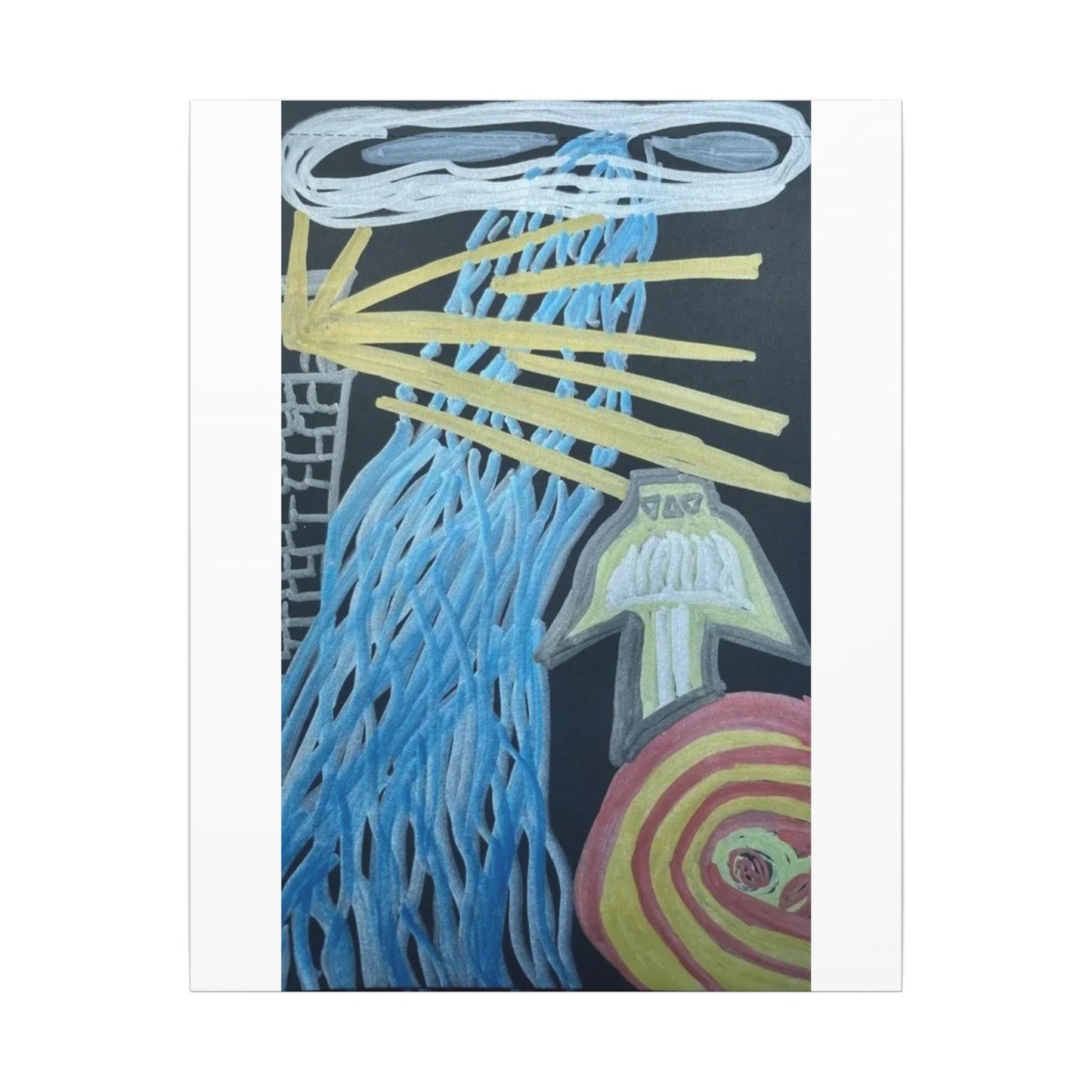 Lighthouse Hymns — Matte Canvas Art — Modern Stretched Wall Decor