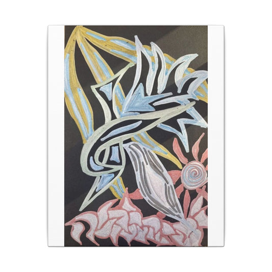 Lacerating Light — Matte Canvas Art — Modern Stretched Wall Decor