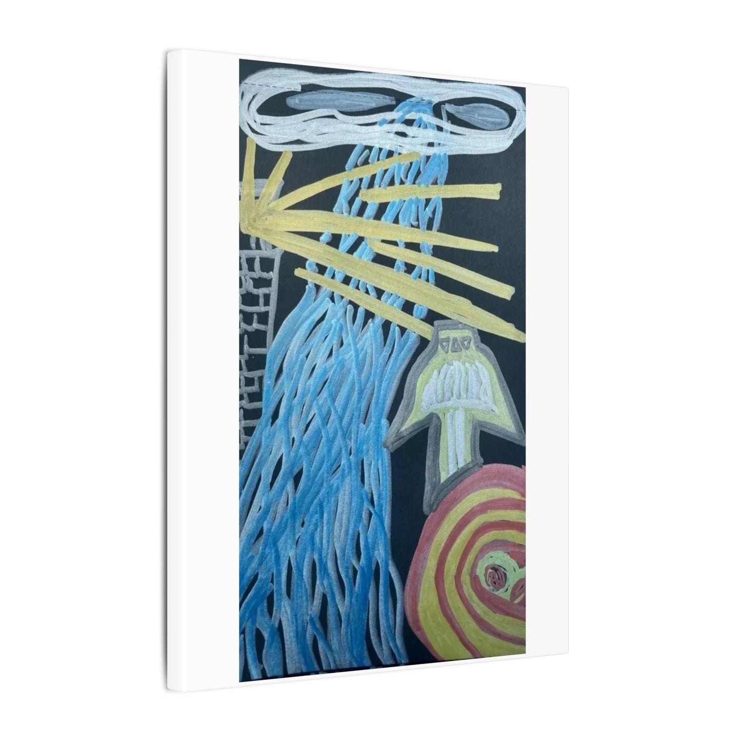 Lighthouse Hymns — Matte Canvas Art — Modern Stretched Wall Decor