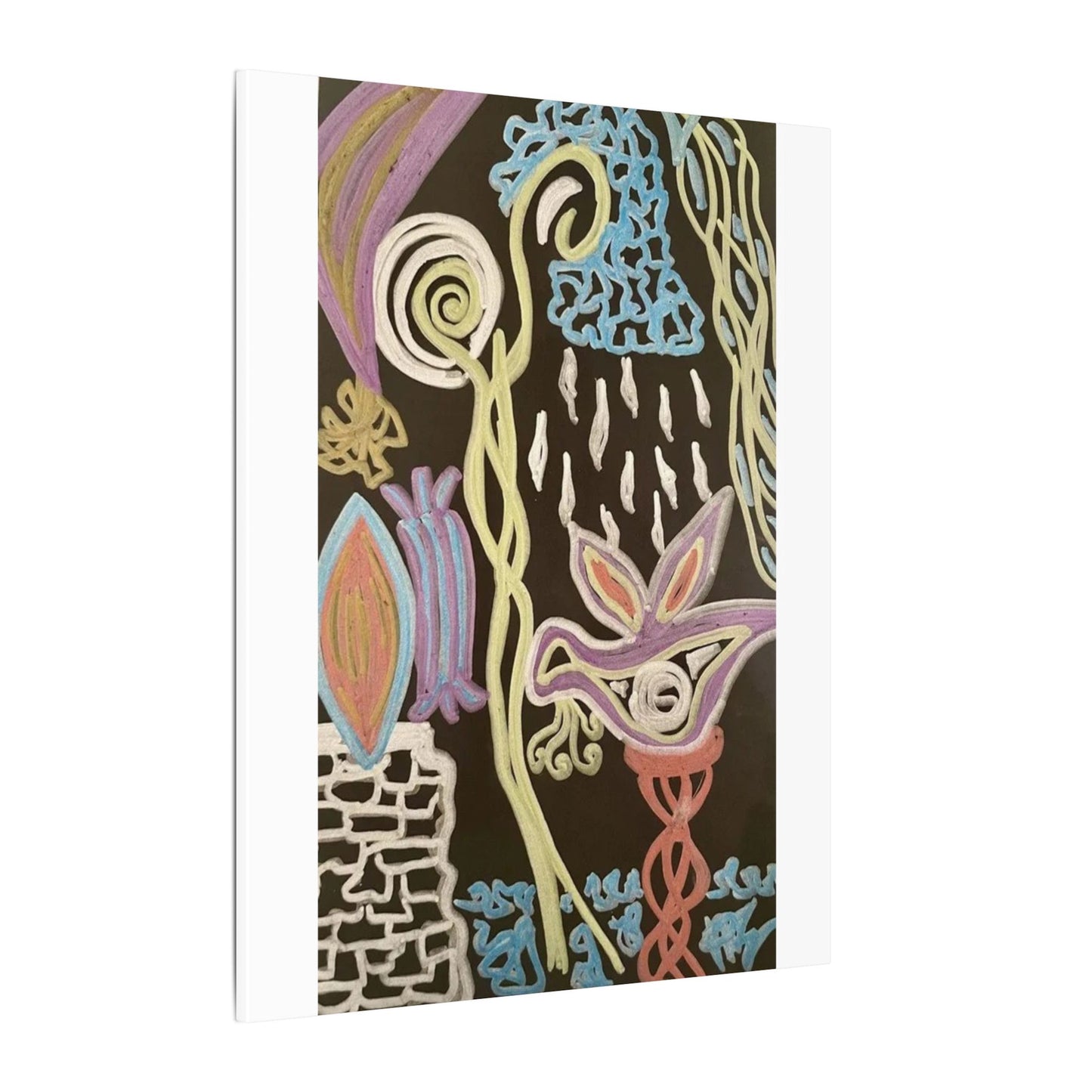 Regeneration Angels — Matte Canvas Art — Modern Stretched Wall Decor