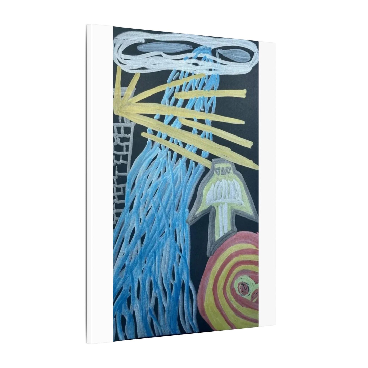 Lighthouse Hymns — Matte Canvas Art — Modern Stretched Wall Decor