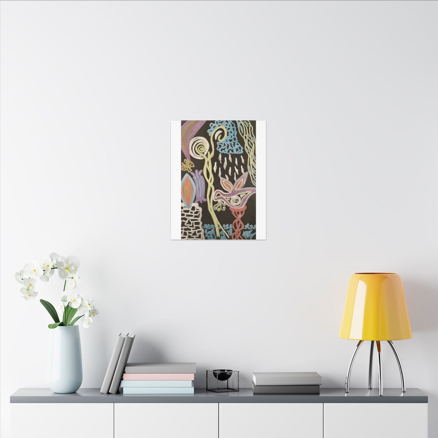 Regeneration Angels — Matte Canvas Art — Modern Stretched Wall Decor