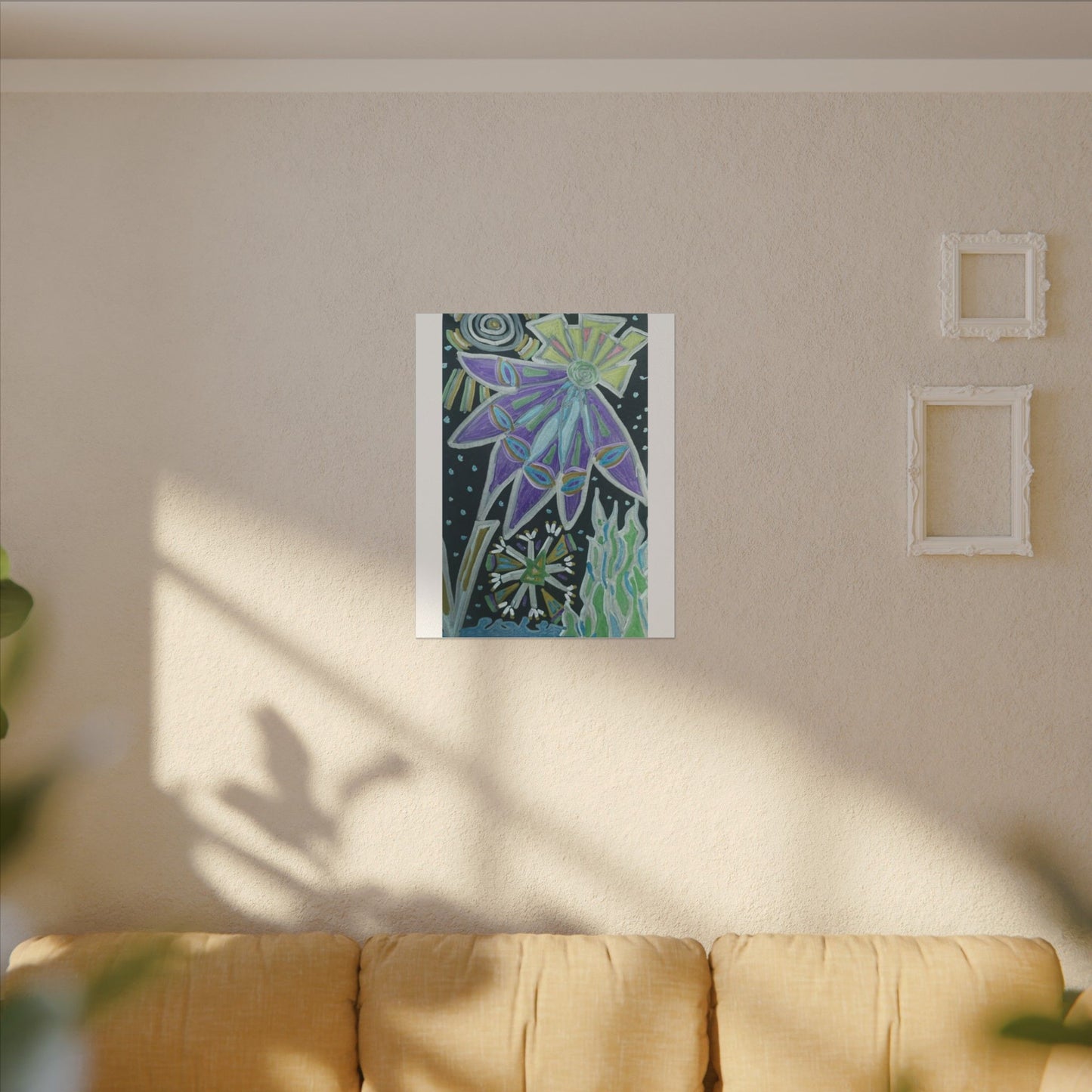 Parallel Visions — Matte Canvas Art — Modern Stretched Wall Decor