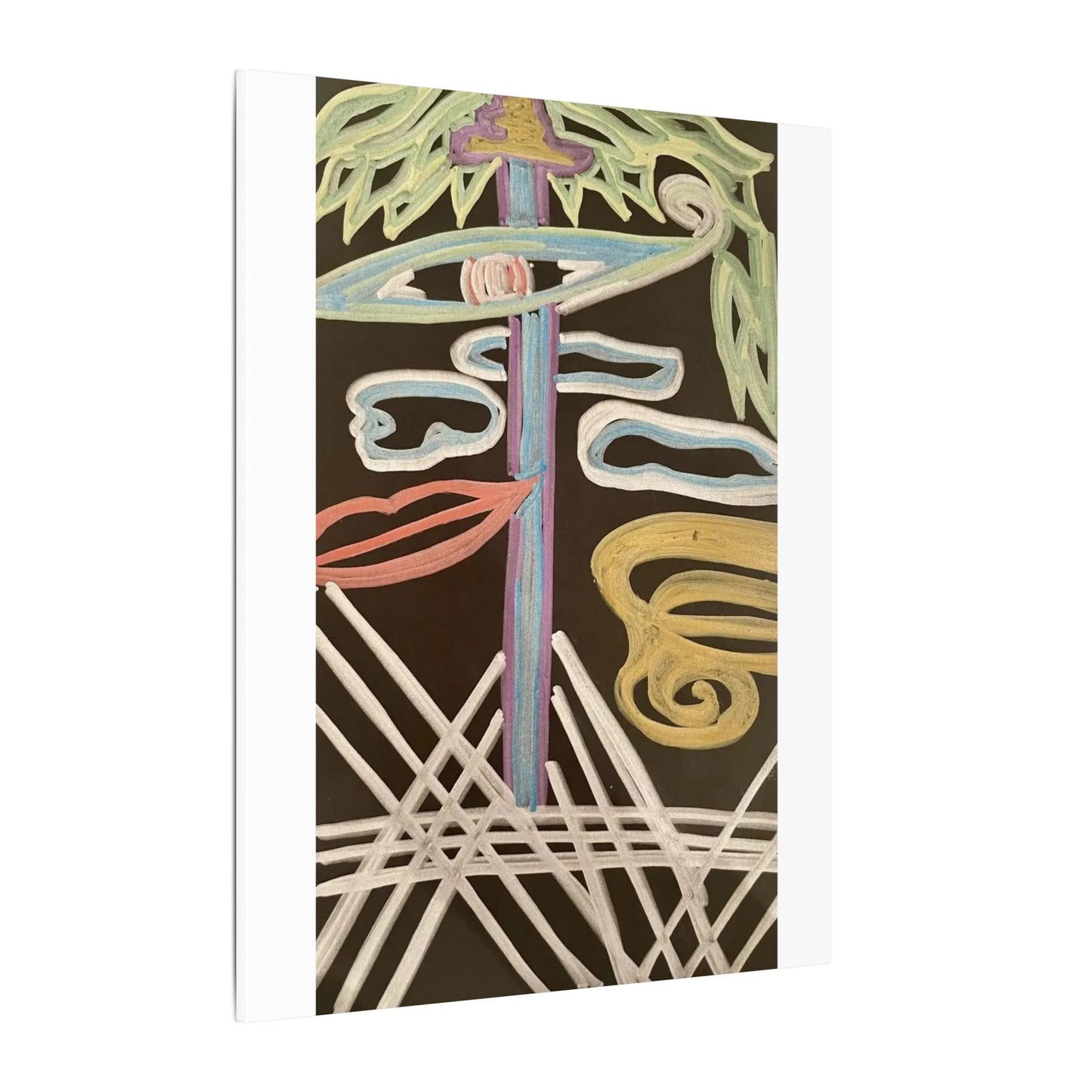 Clearest View — Matte Canvas Art — Modern Stretched Wall Decor