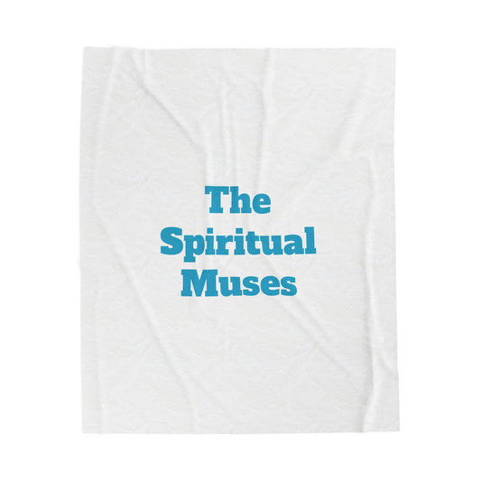 The Spiritual Muses Velveteen Plush Blanket