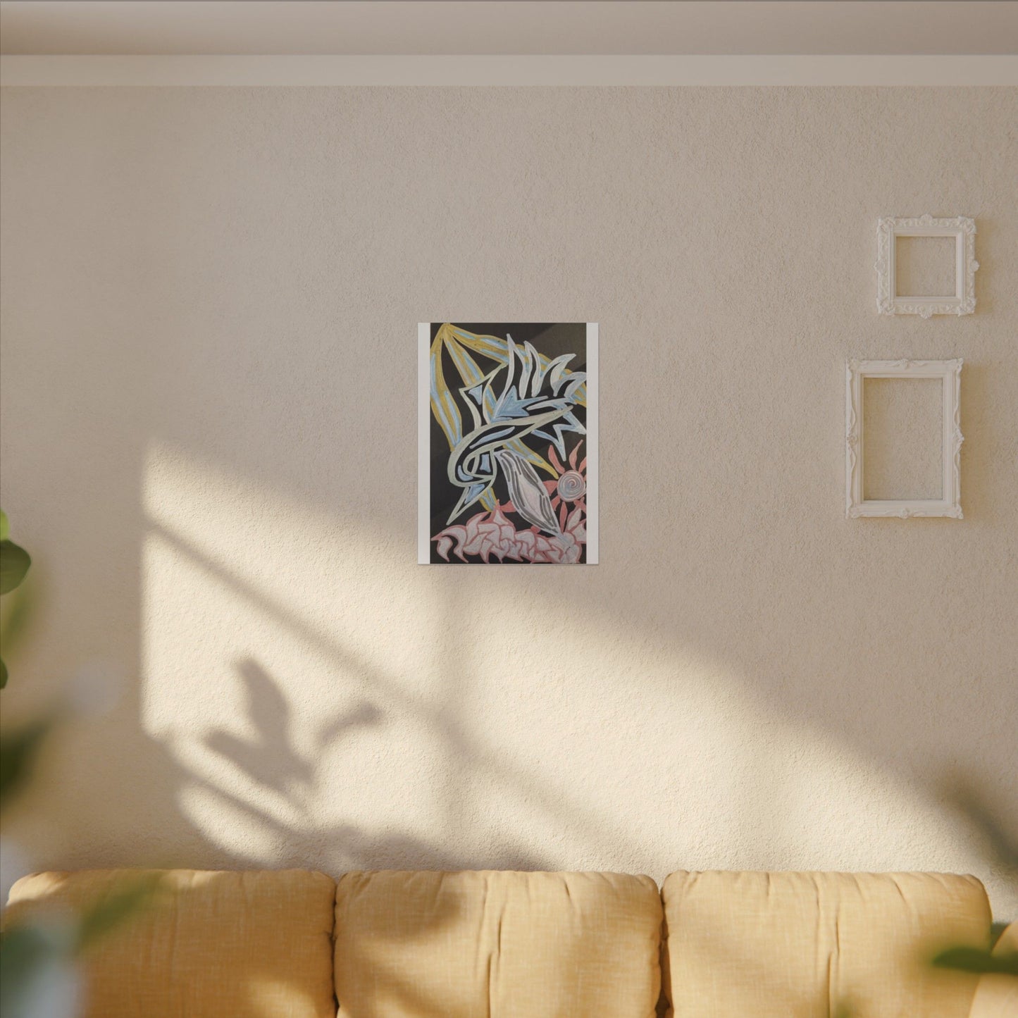 Lacerating Light — Matte Canvas Art — Modern Stretched Wall Decor