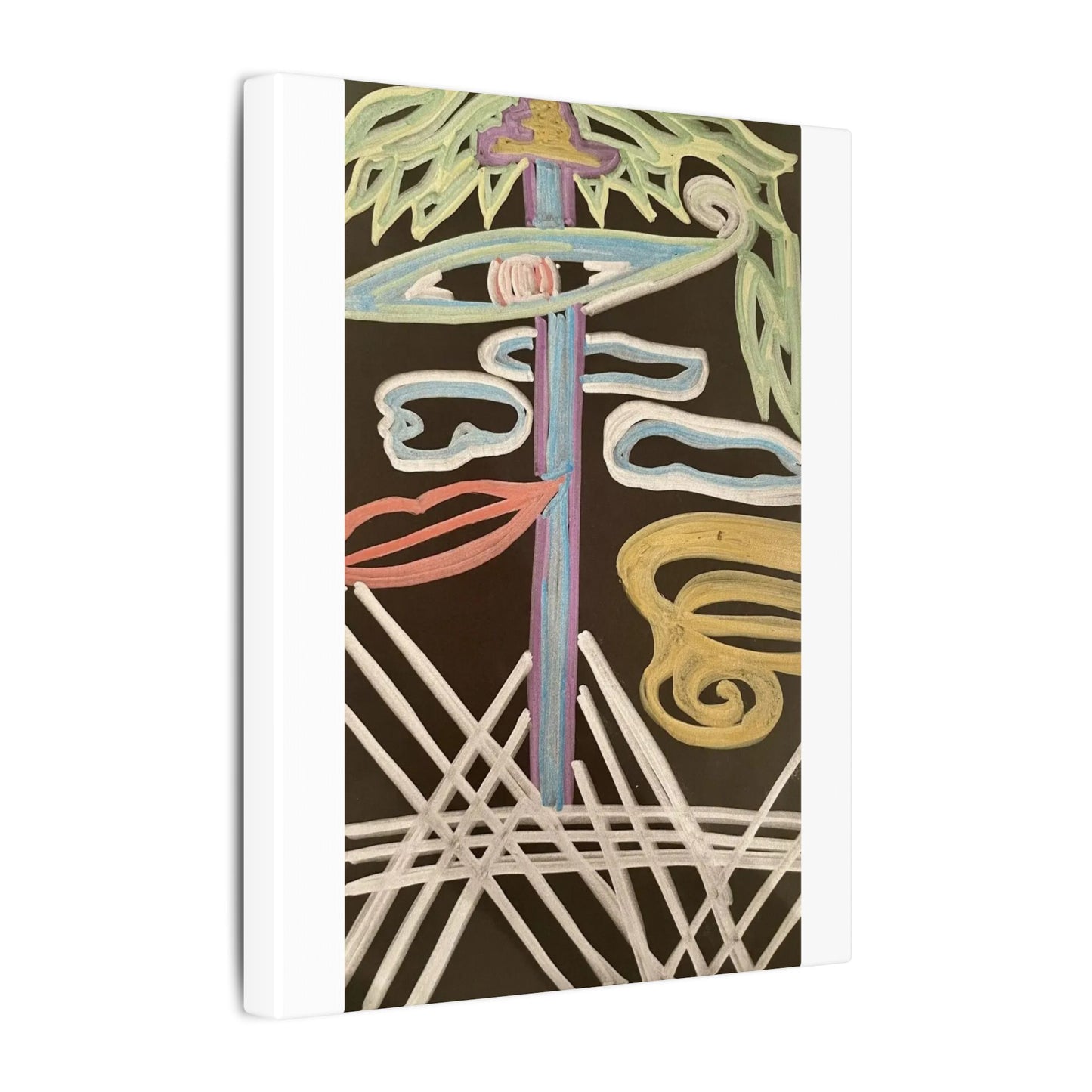 Clearest View — Matte Canvas Art — Modern Stretched Wall Decor
