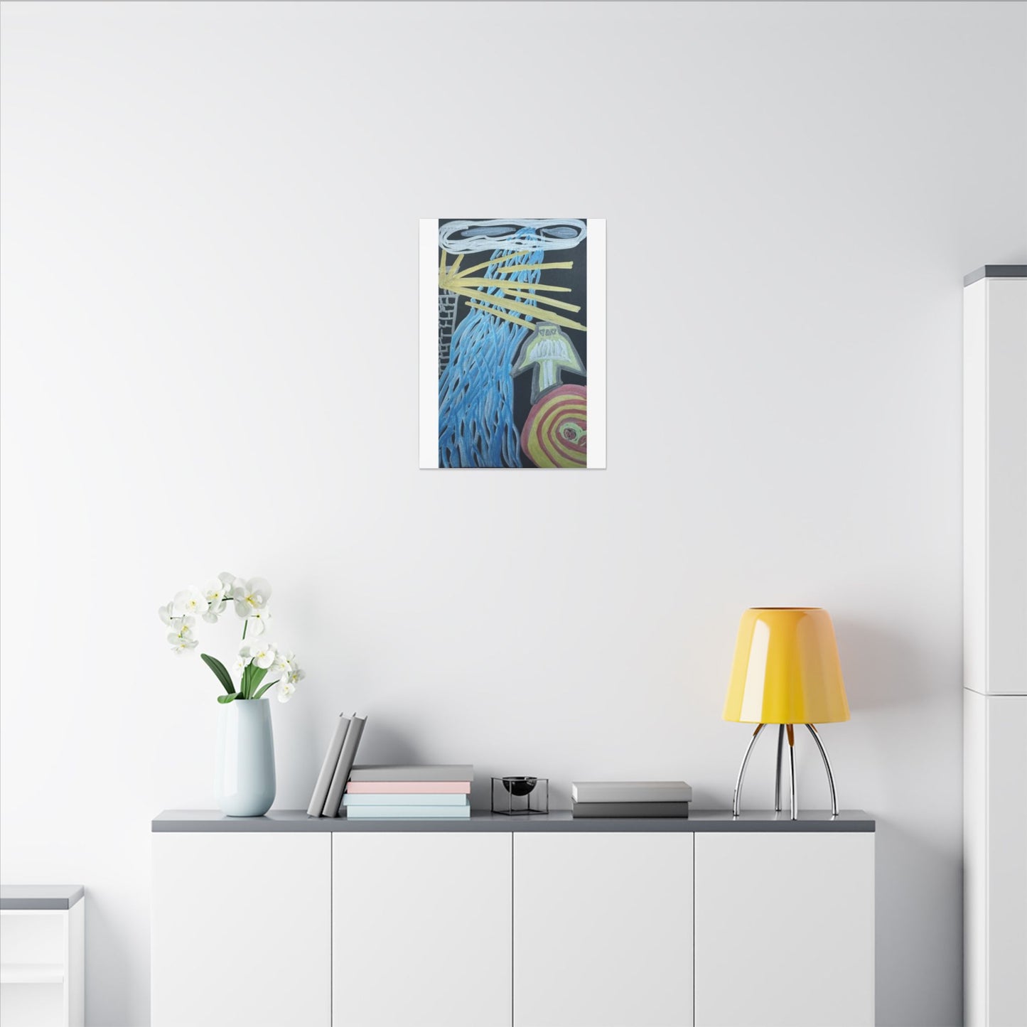 Lighthouse Hymns — Matte Canvas Art — Modern Stretched Wall Decor