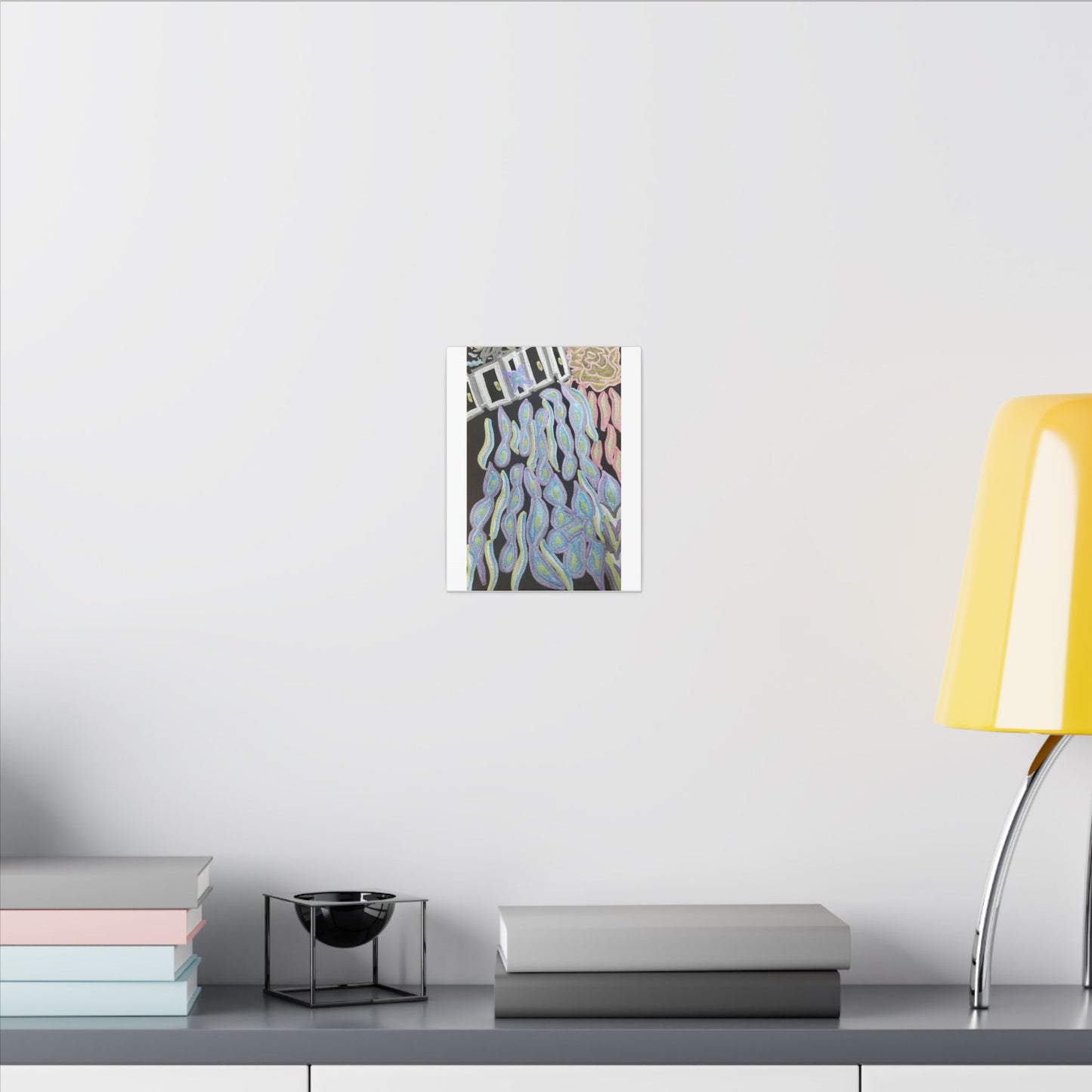 Past a Door in Time — Matte Canvas Art — Modern Stretched Wall Decor