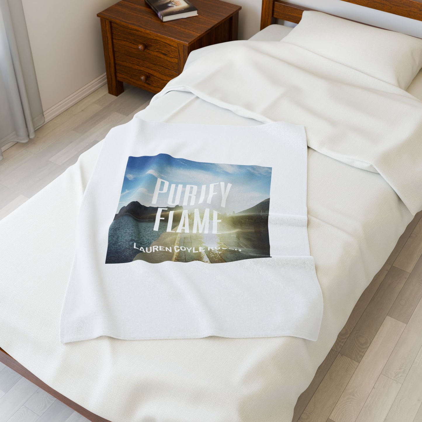 Purify Flame Velveteen Plush Blanket