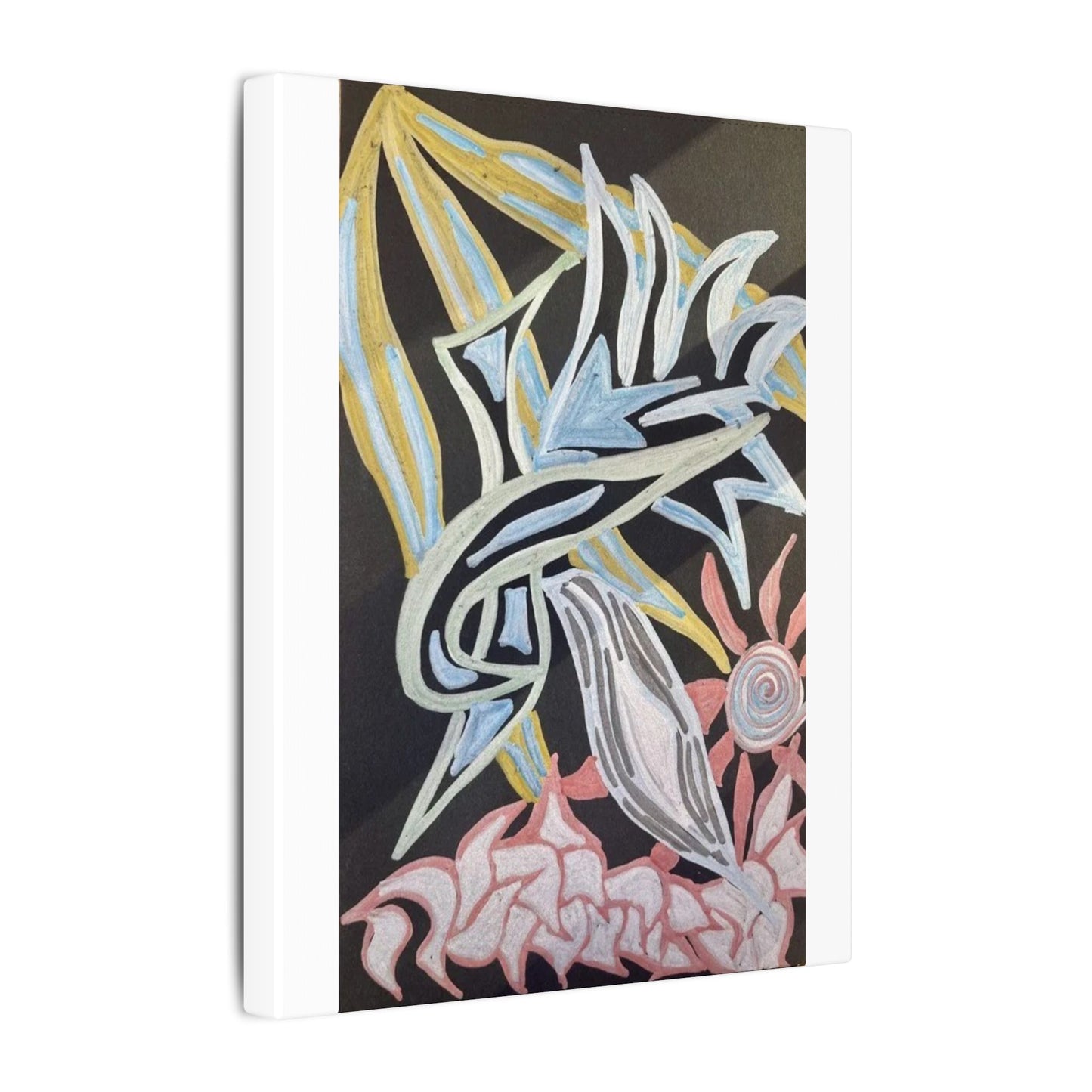 Lacerating Light — Matte Canvas Art — Modern Stretched Wall Decor