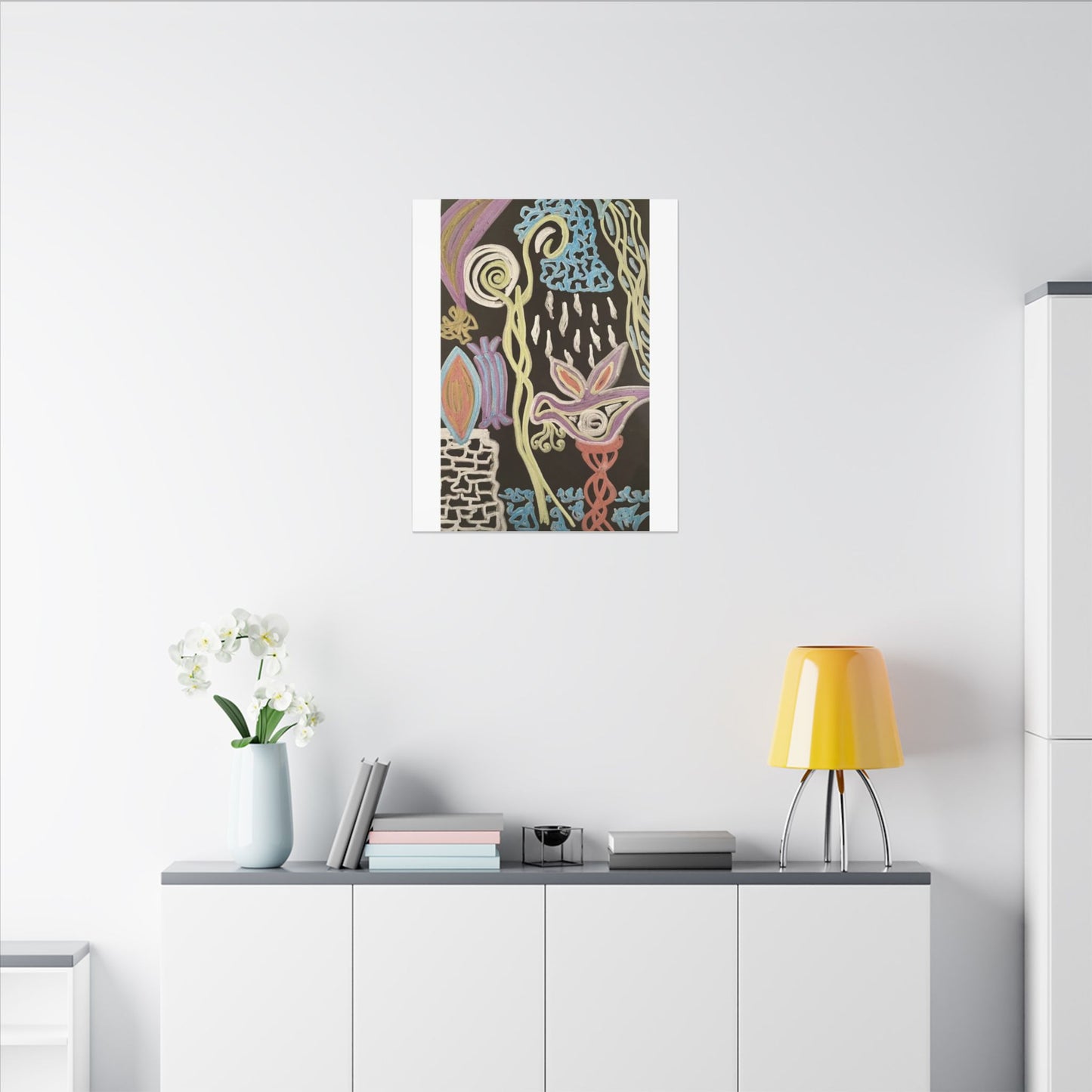 Regeneration Angels — Matte Canvas Art — Modern Stretched Wall Decor