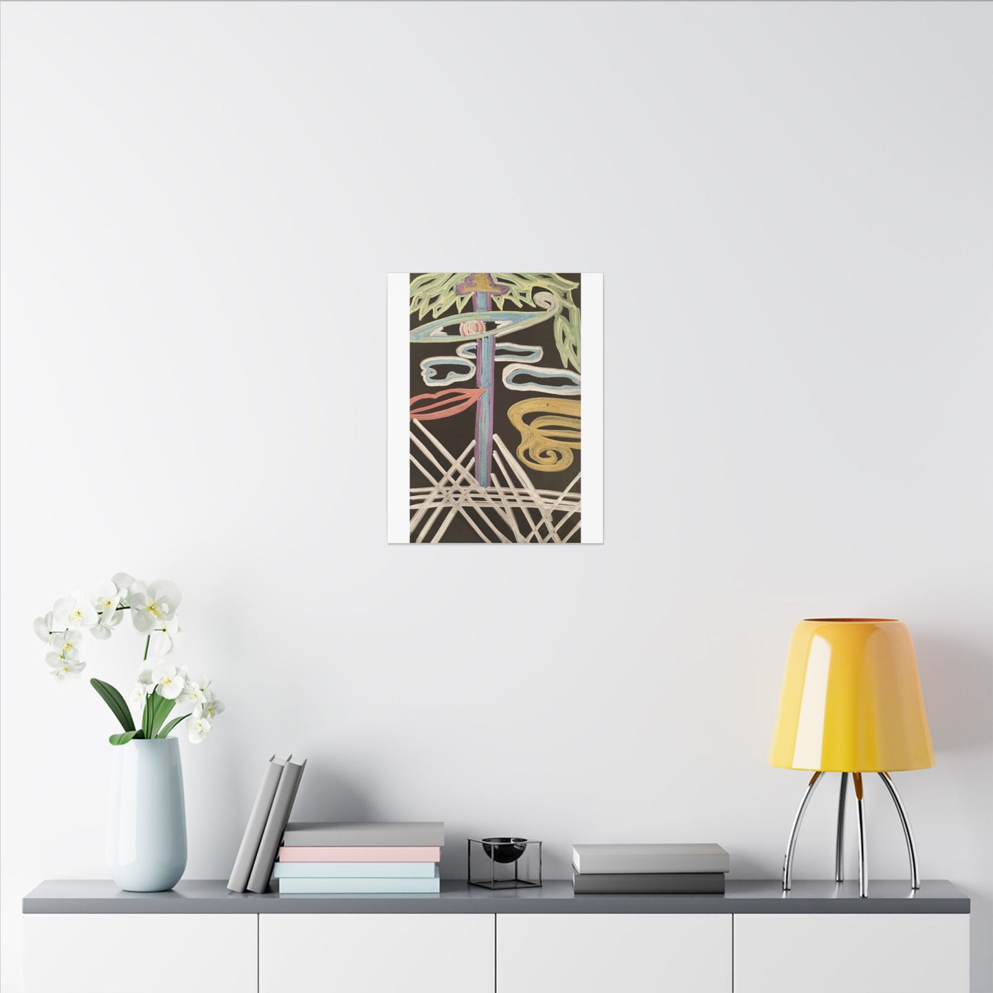 Clearest View — Matte Canvas Art — Modern Stretched Wall Decor