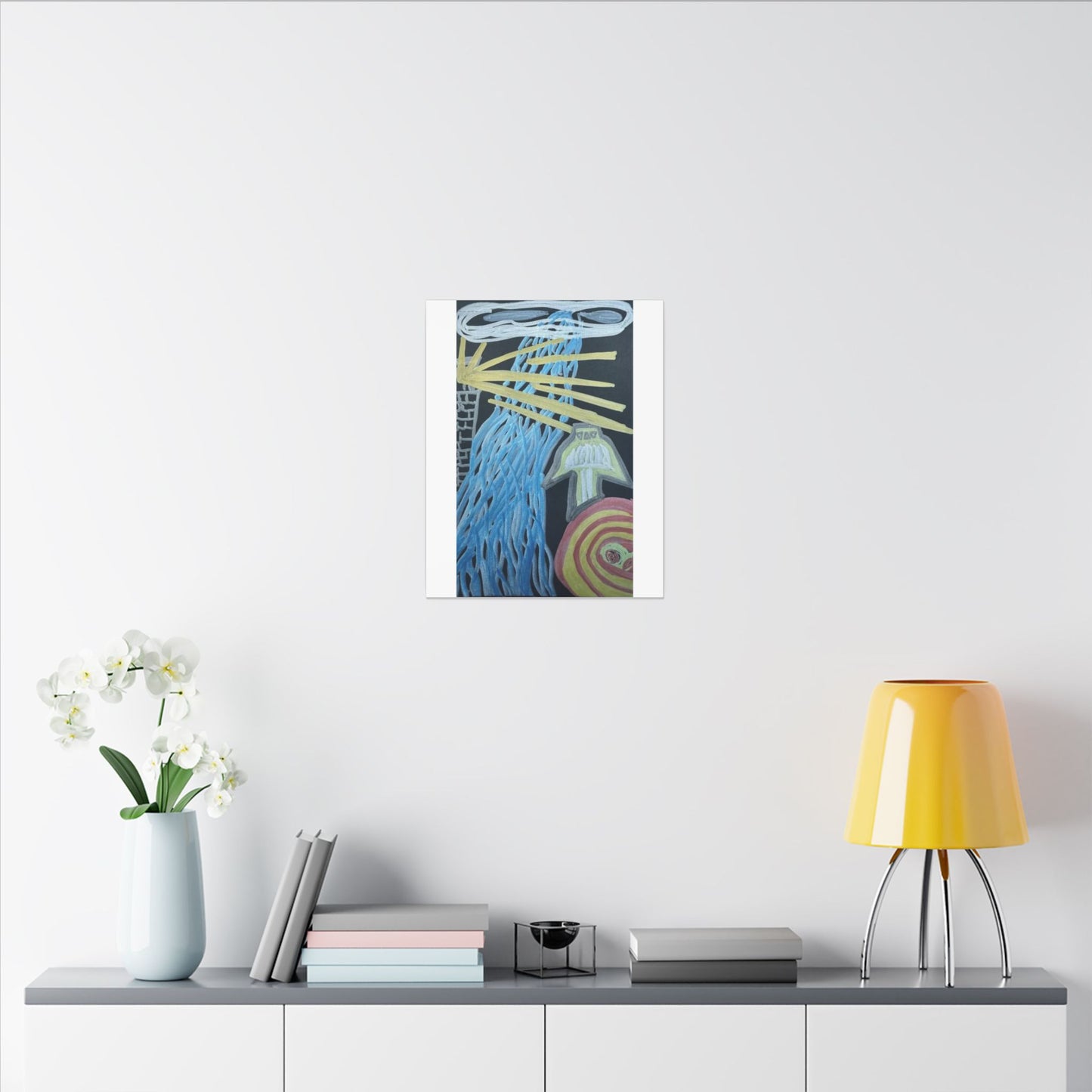 Lighthouse Hymns — Matte Canvas Art — Modern Stretched Wall Decor