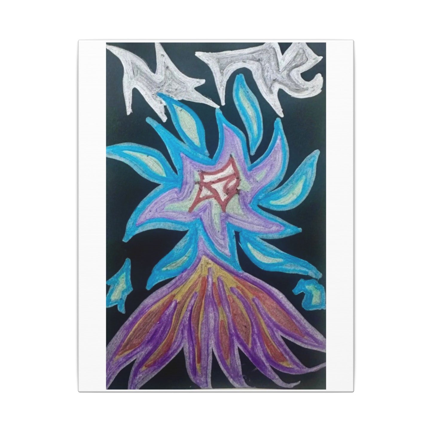 Seventh Star — Matte Canvas Print — Stretched Wall Art