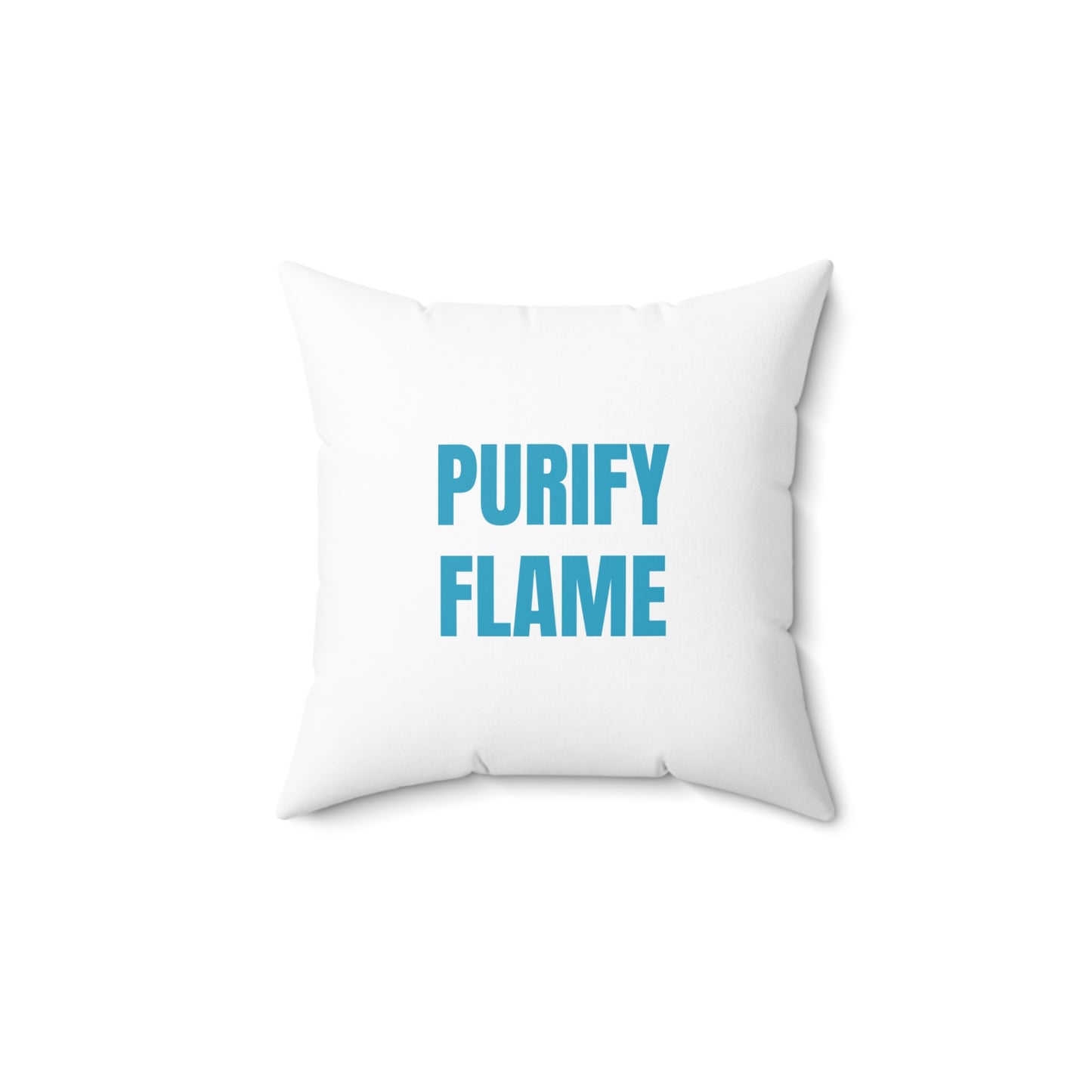 Purify Flame Square Pillow