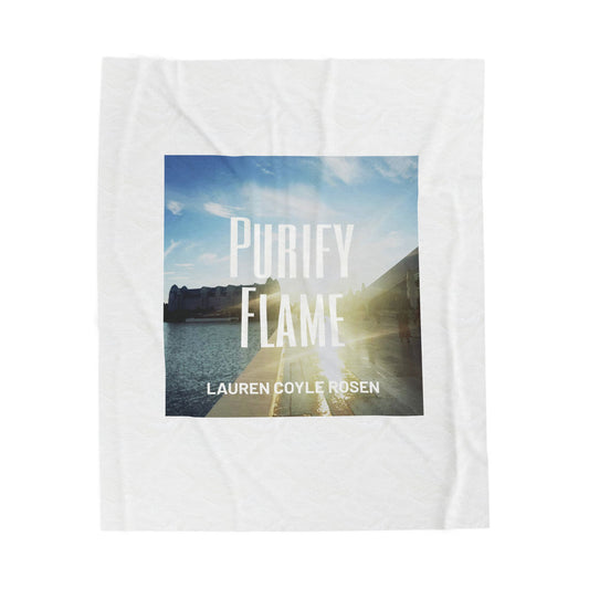 Purify Flame Velveteen Plush Blanket